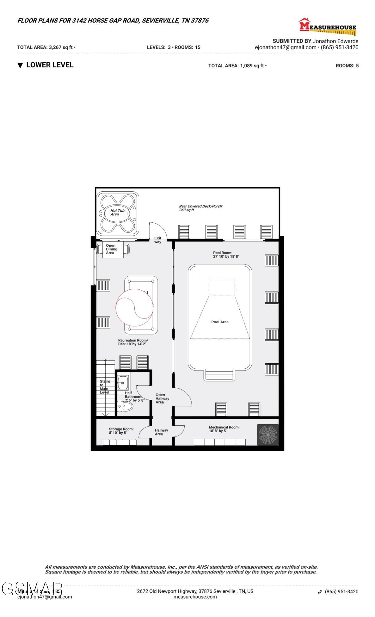 3142 Horse Gap Road Sevierville TN 37876