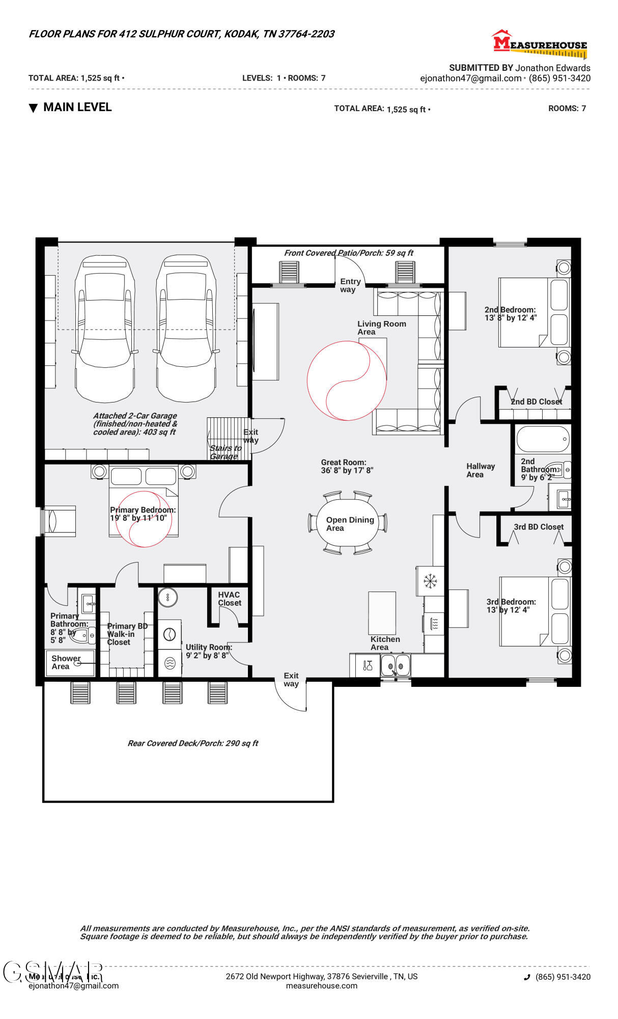 412 Sulphur Court Kodak TN 37764