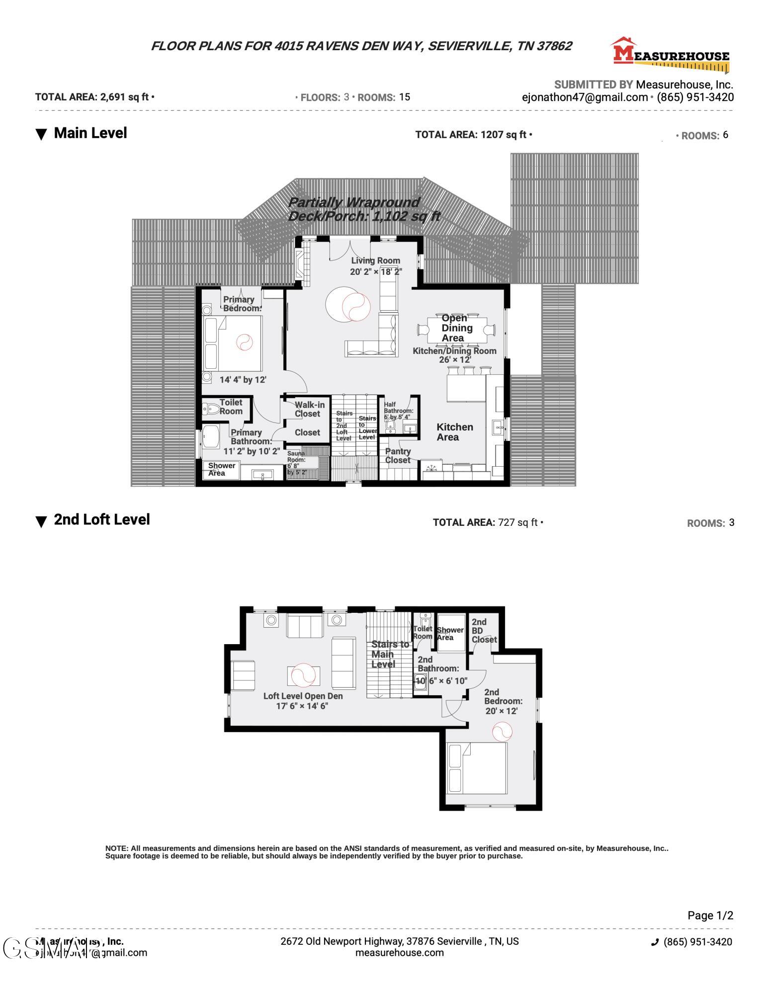 4015 Ravens Den Way Sevierville TN 37862