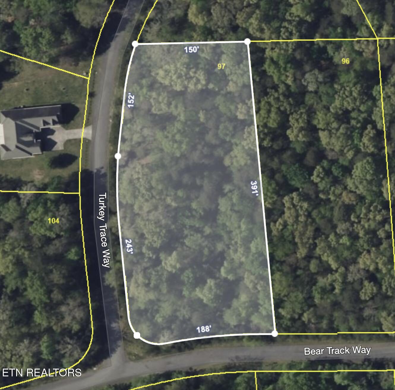 Lot 97 Turkey Trace Way Del Rio TN 37727
