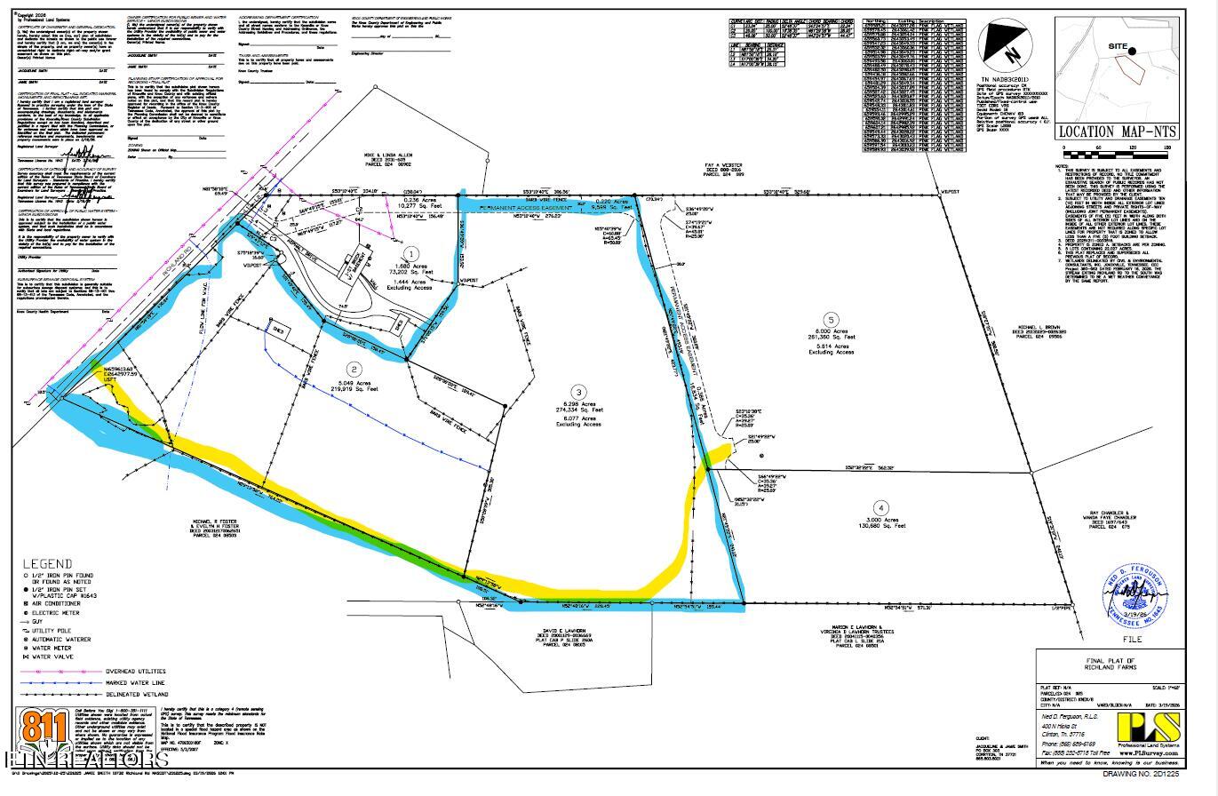 11 Acres Richland Road Mascot TN 37806