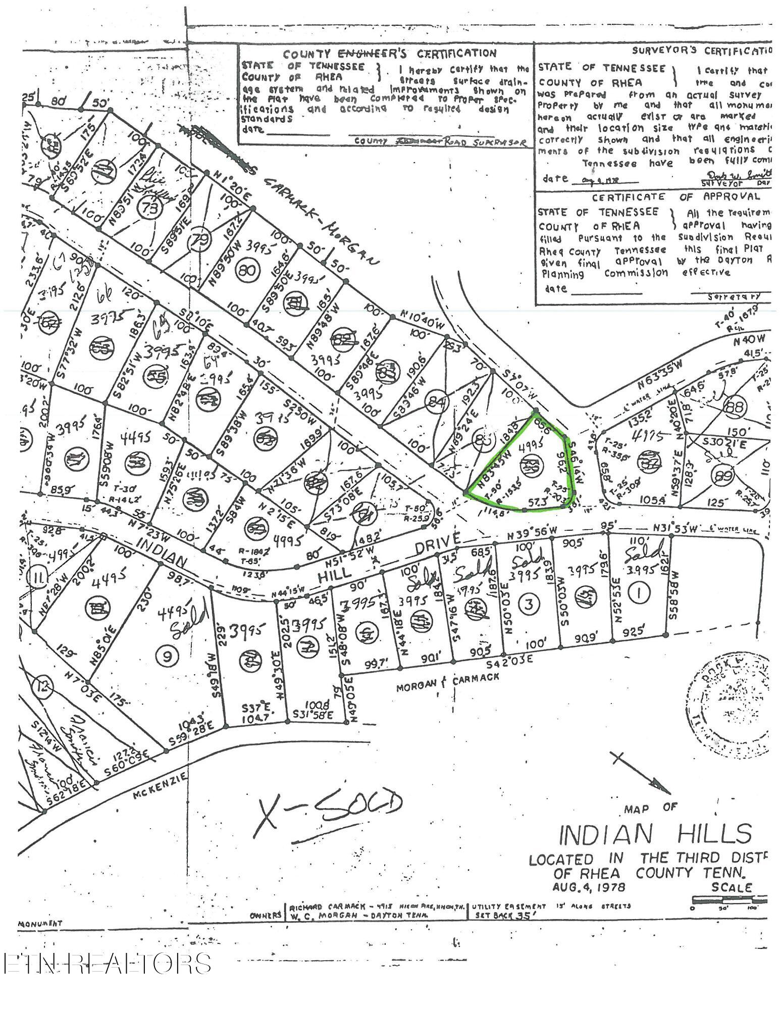 Lot 86 Hidden Hills Drive Dayton TN 37321