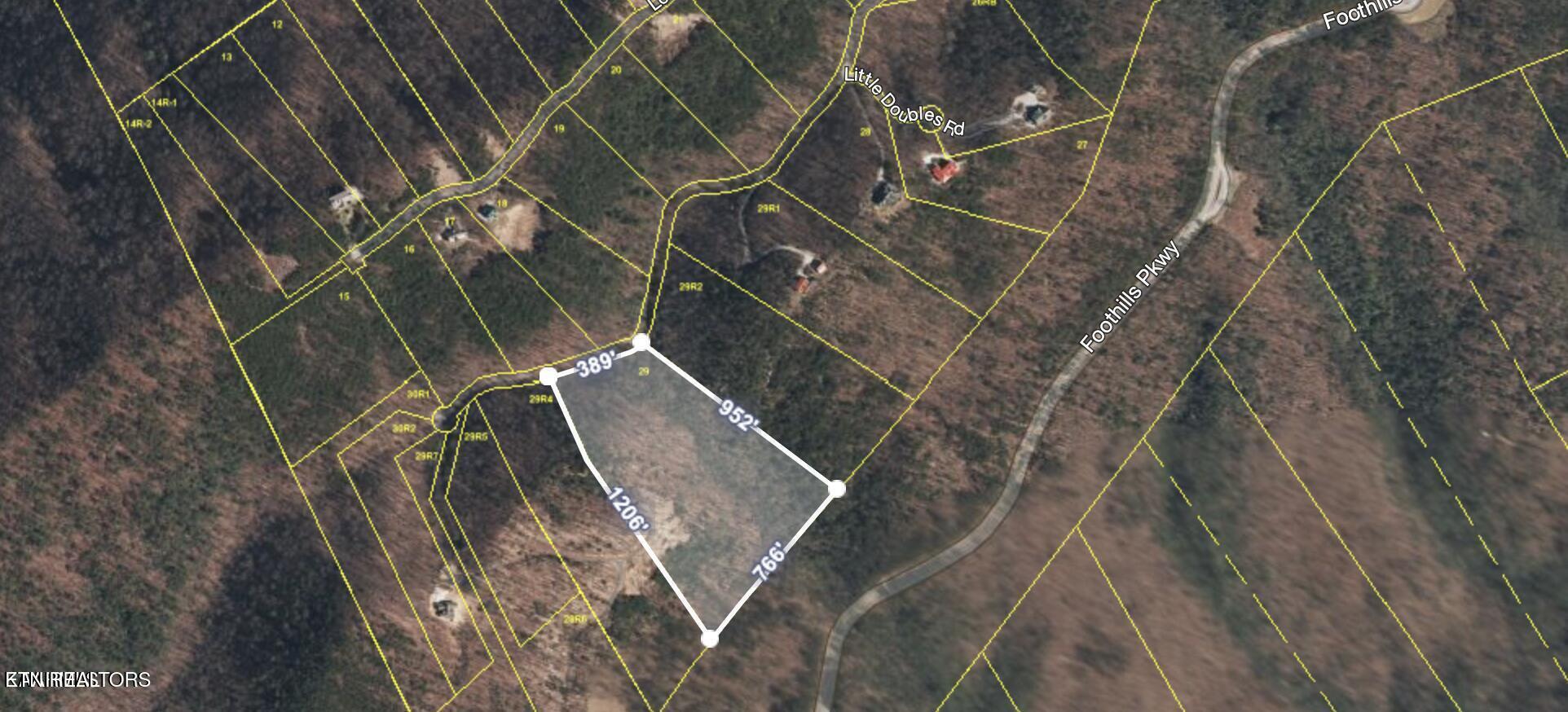 Tract 29r3 Chilhowee Mountain Trail Maryville TN 37803