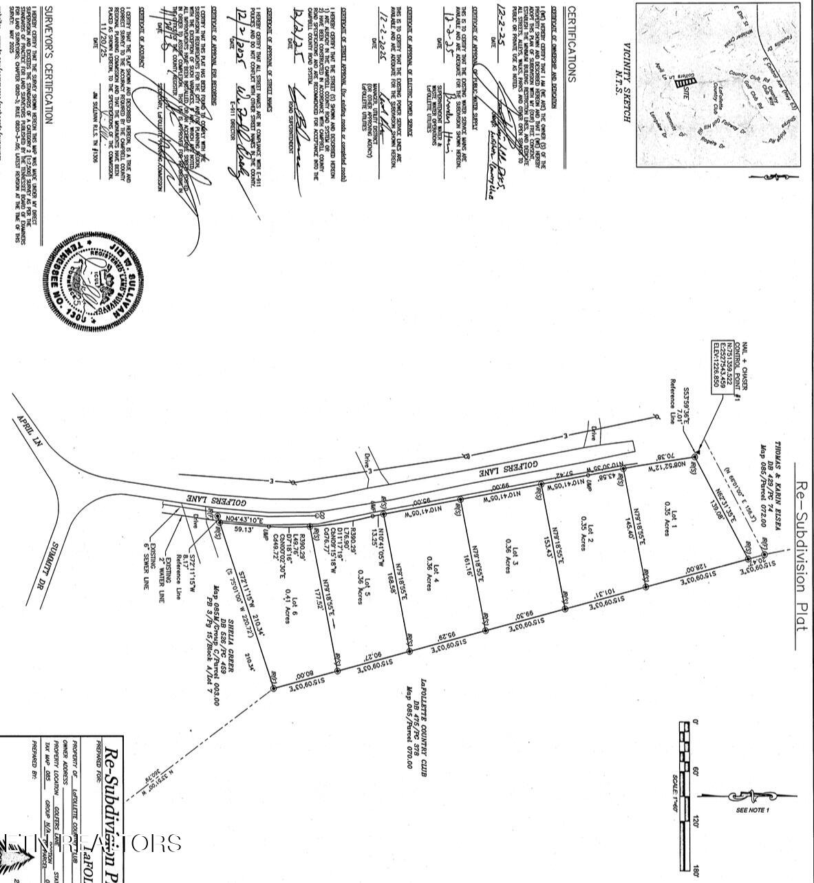 Golfers Lane Lafollette TN 37766