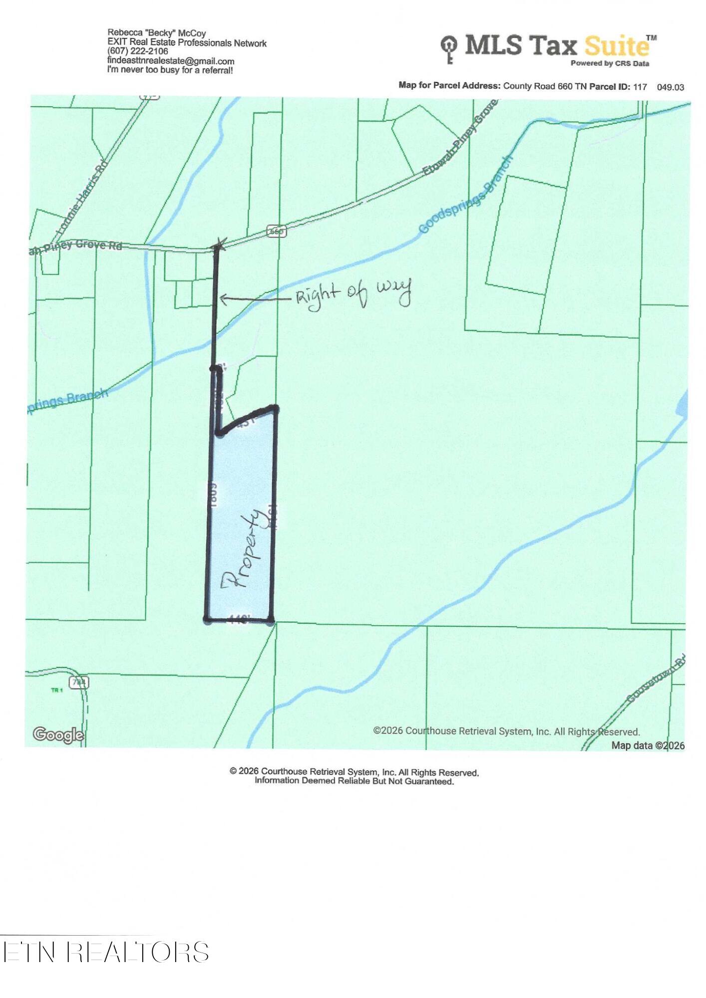 County Road 660 Athens TN 37303