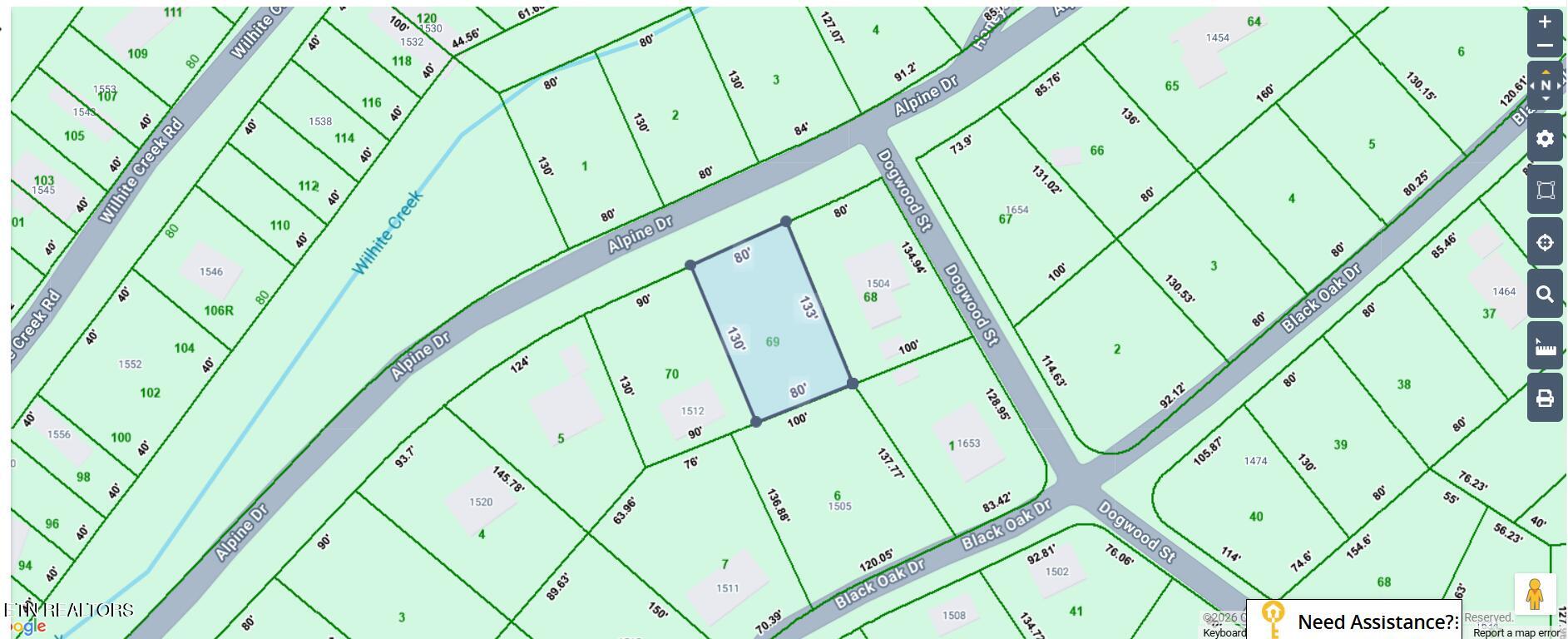 Lot 69 Alpine Drive Sevierville TN 37876