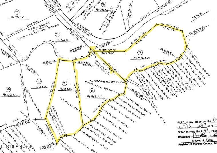 3 Point Road Lots 7,8,9 Vonore TN 37885