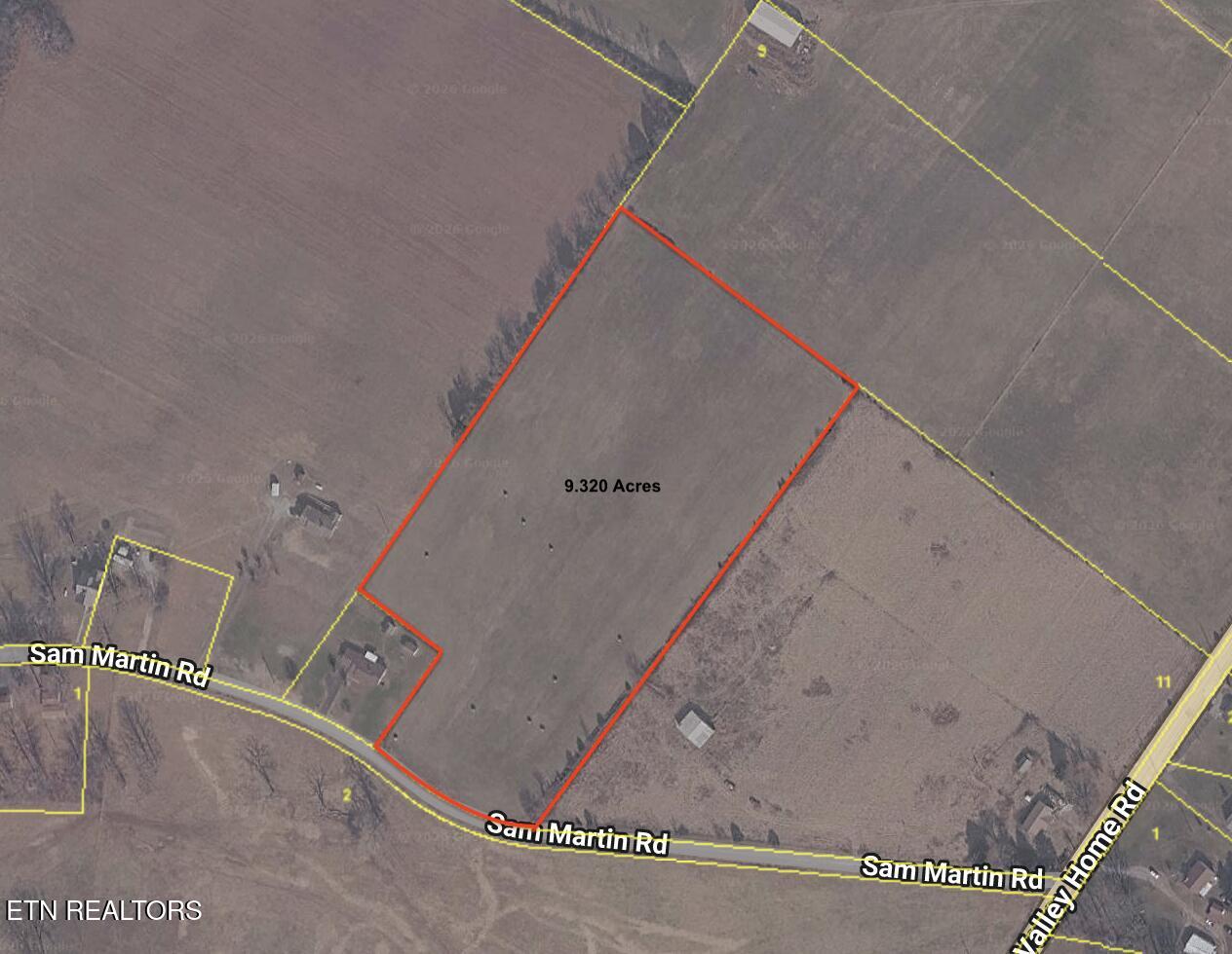 9.32 Acres Off Sam Martin Road Dandridge TN 37725
