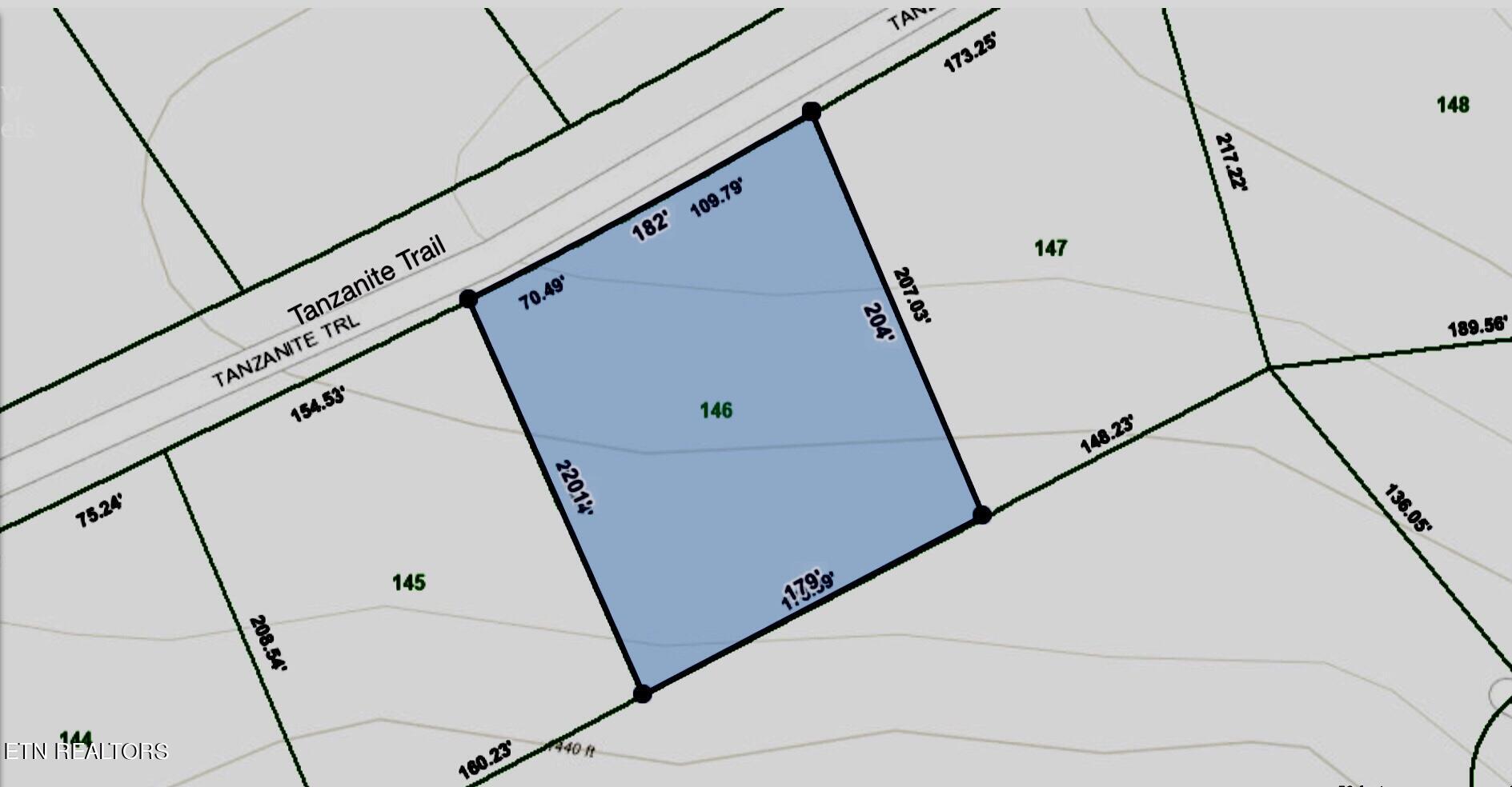 Lot 146 Tanzanite Trail New Tazewell TN 37825