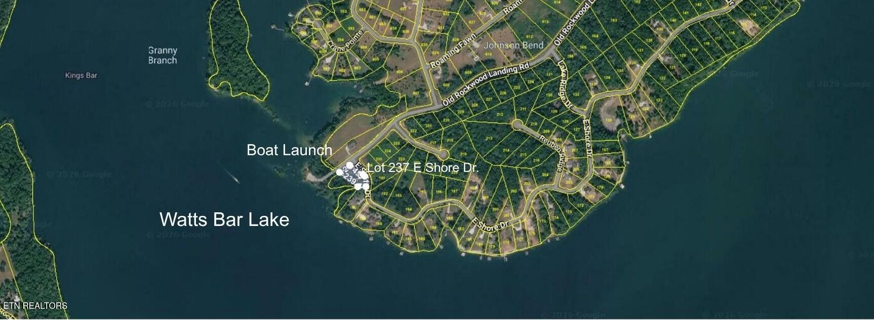Lot 237 E Shore Drive Rockwood TN 37854