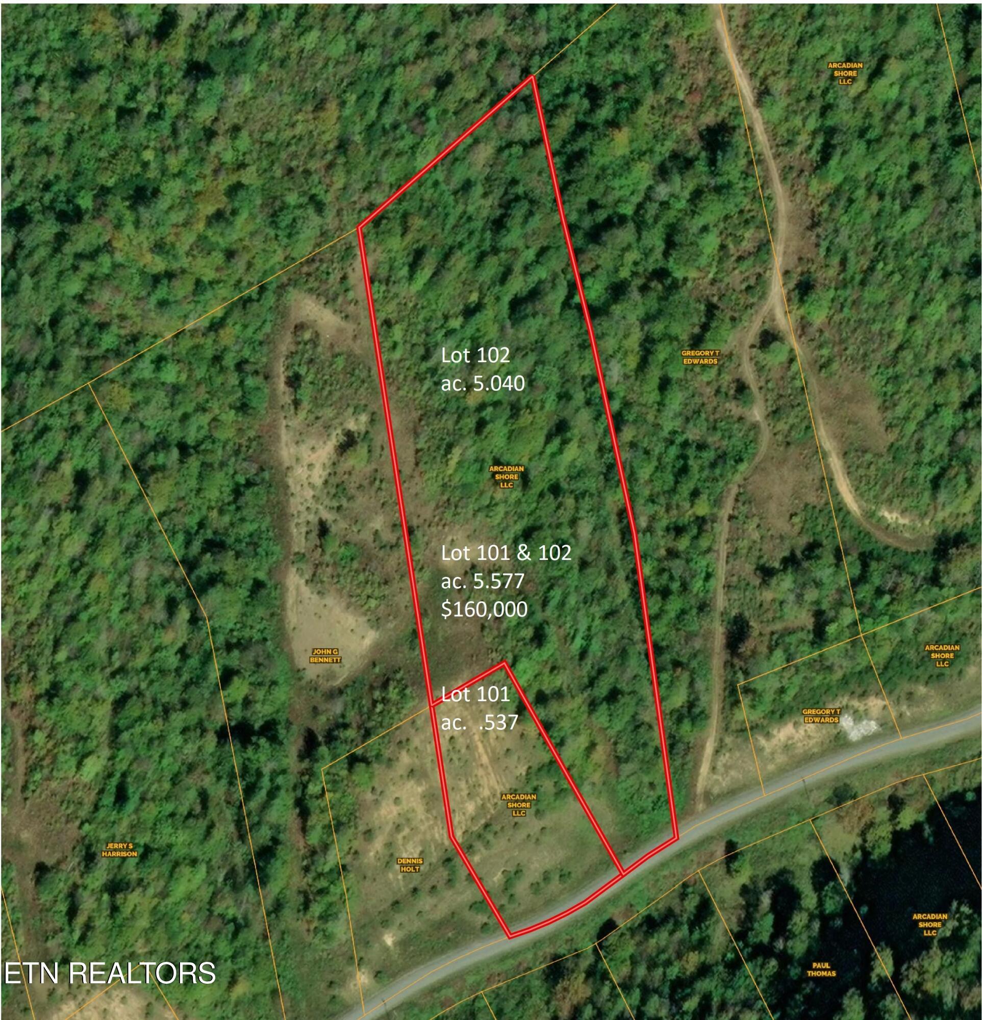 Lots 101, 102 Marina Landing Road Tazewell TN 37879
