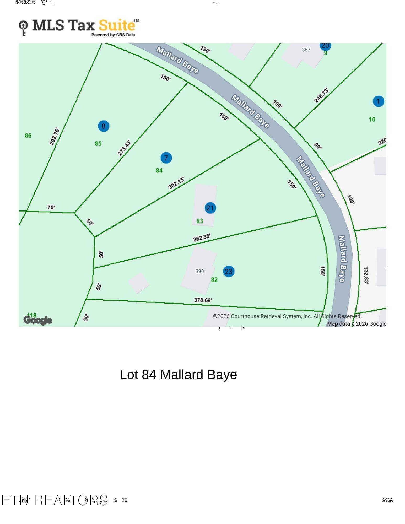 Lot 84 Mallard Baye Rutledge TN 37861