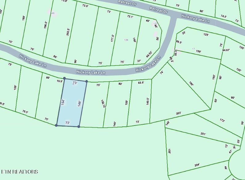 0.25 Ac Hickory Lake Lane Crossville TN 38572
