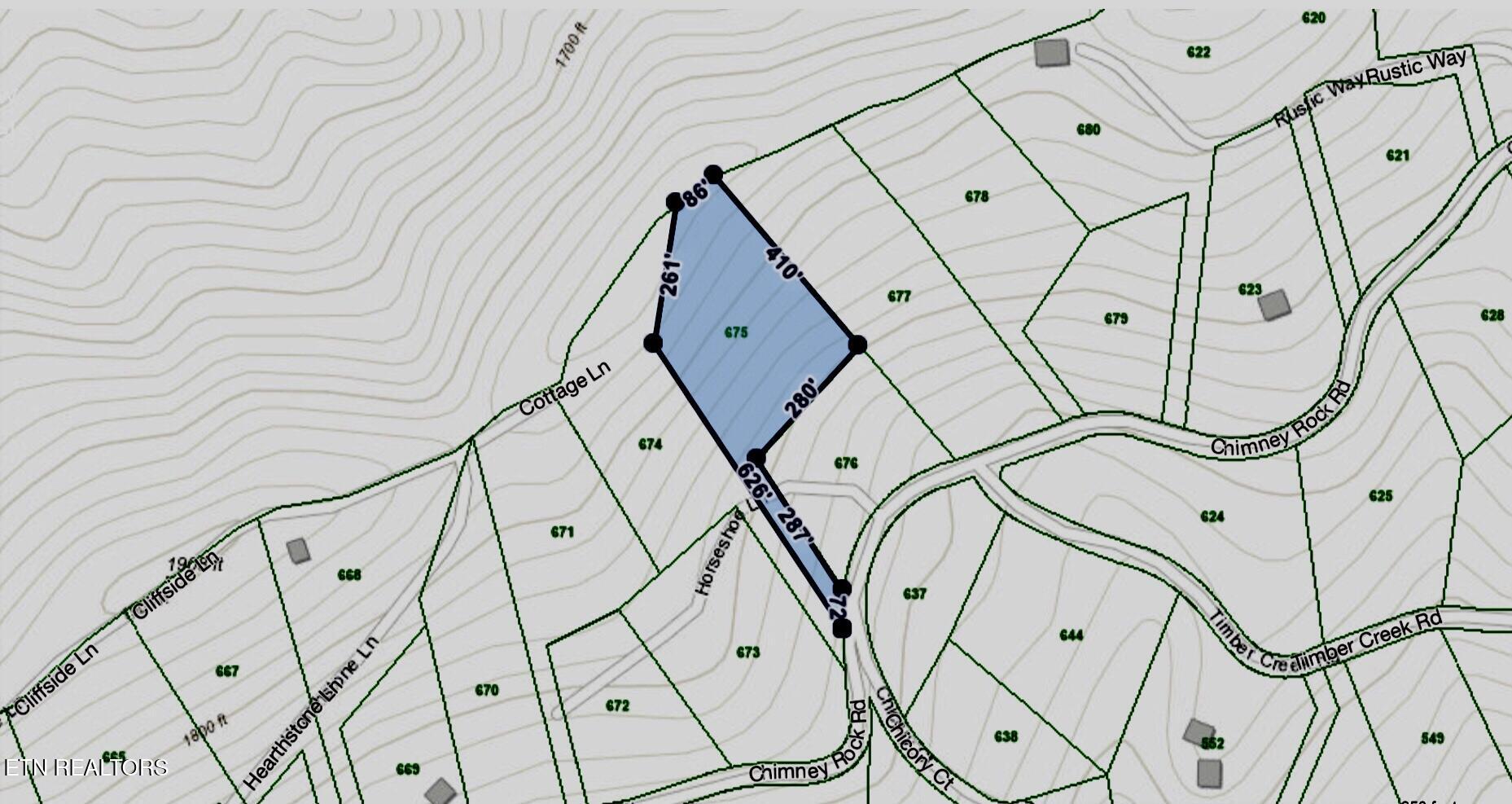 Lot 675 Chimney Rock Road New Tazewell TN 37825