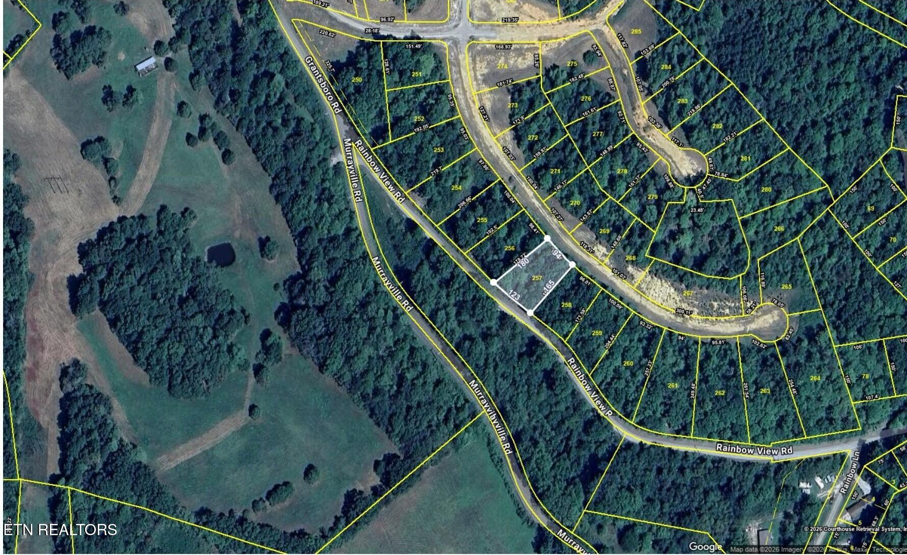 Rainbow View Road Lafollette TN 37766