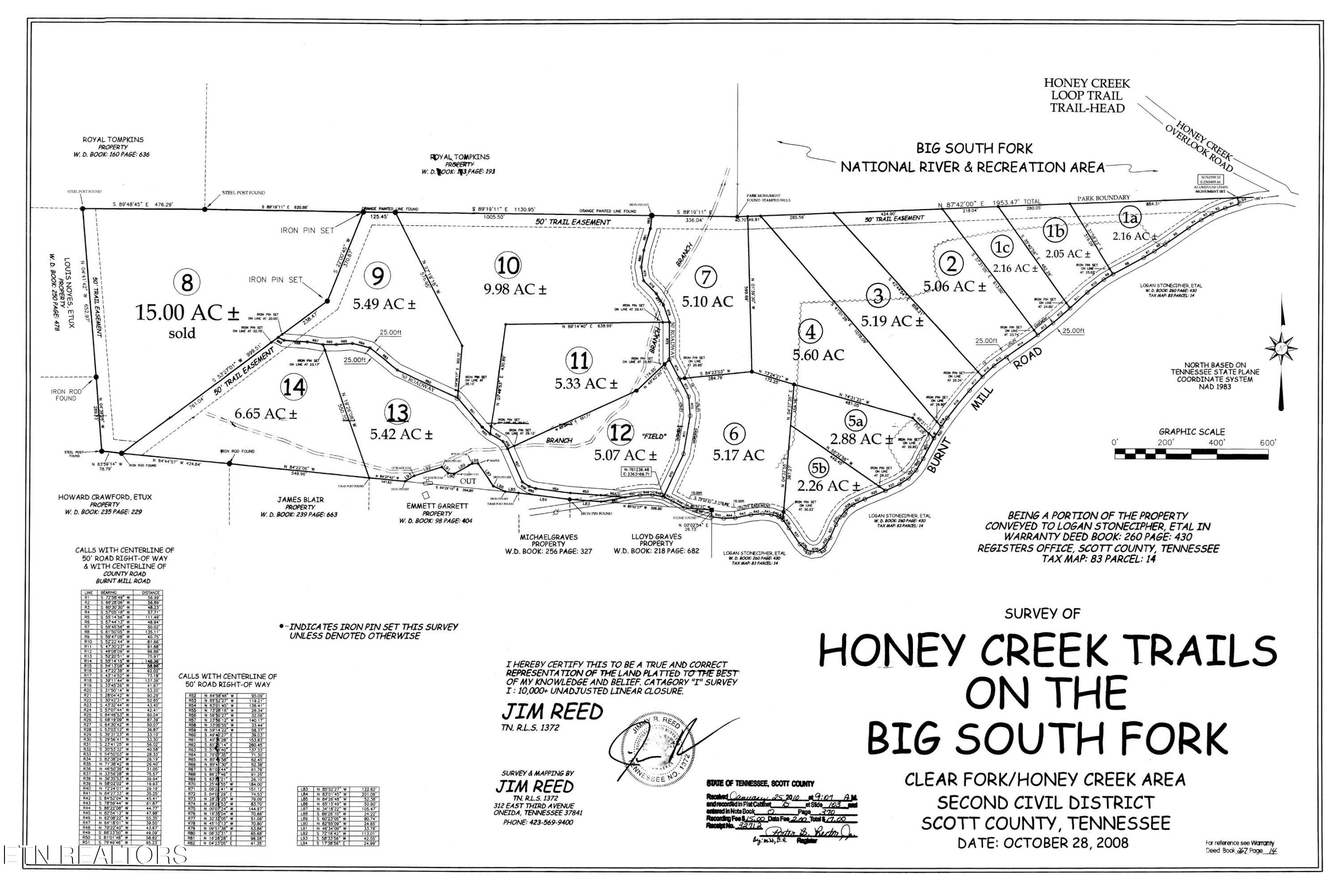 Lot 3 Honey Creek Road Robbins TN 37852