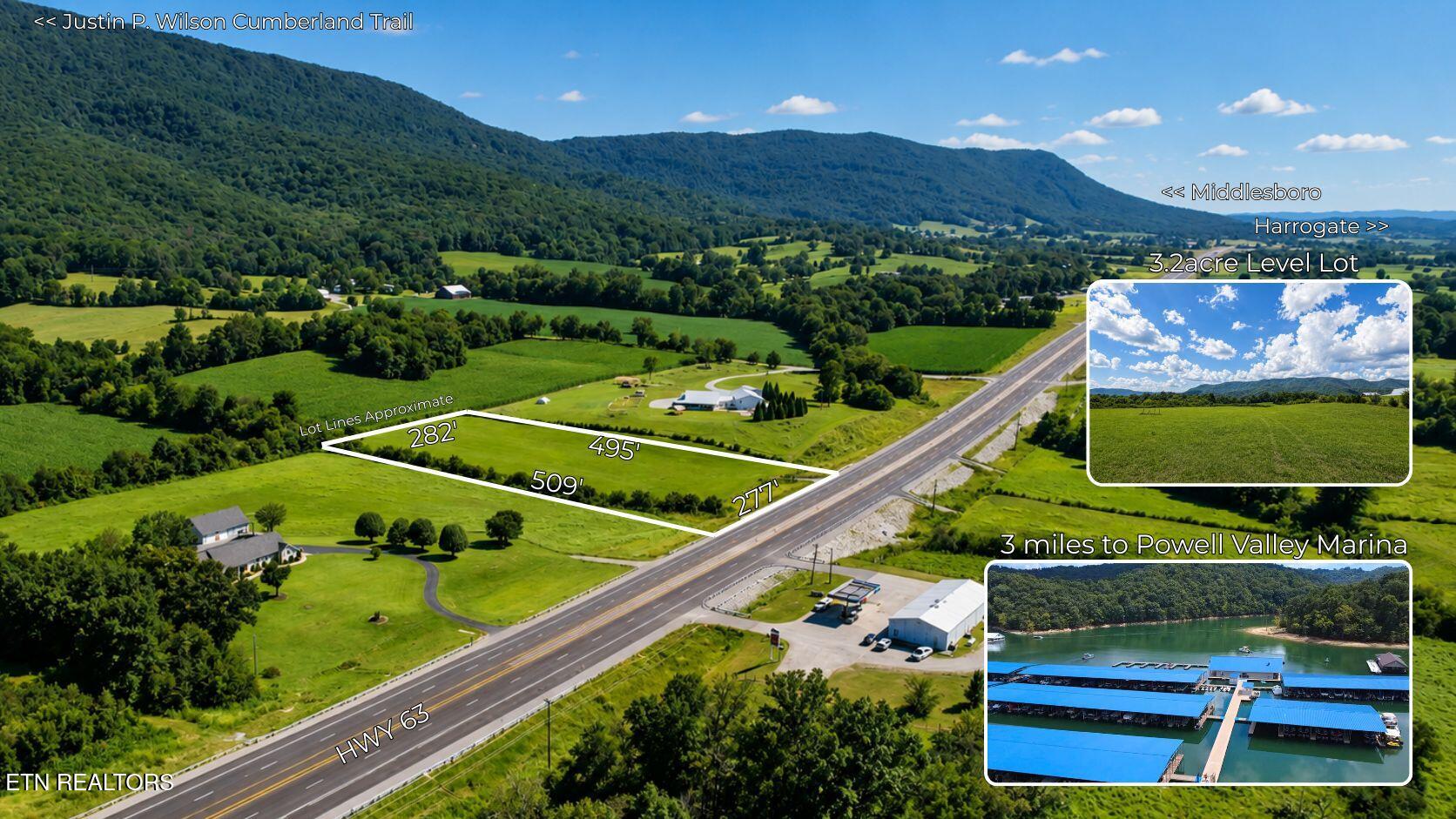 3.2ACRES Tennessee 63 Speedwell TN 37870