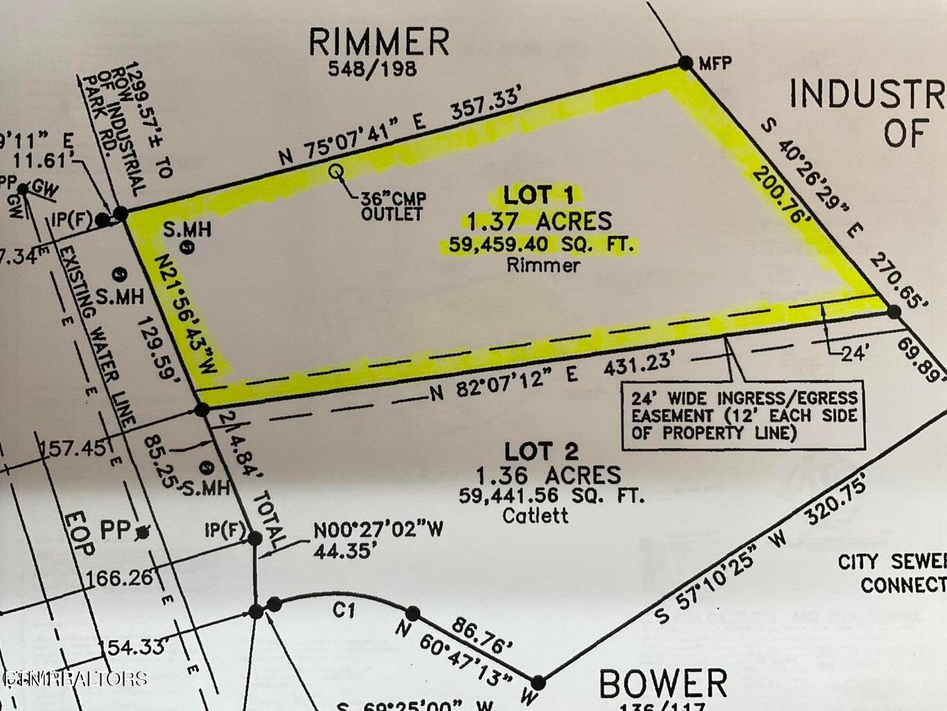 +-1.37 Ac Highway 92 Dandridge TN 37725