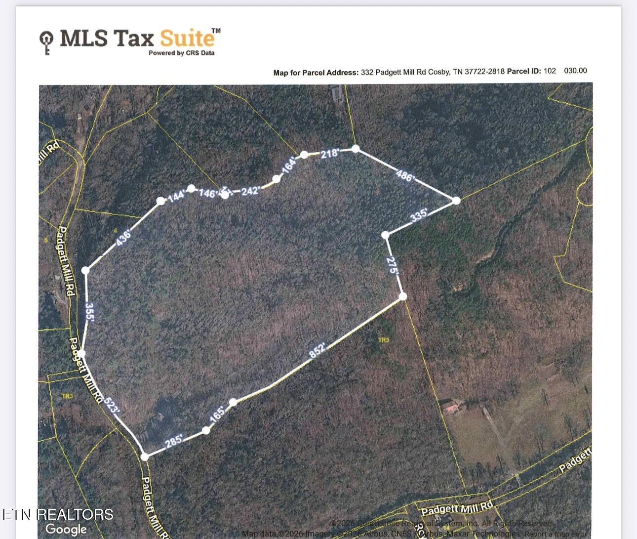332 Padgett Mill Road Cosby TN 37722