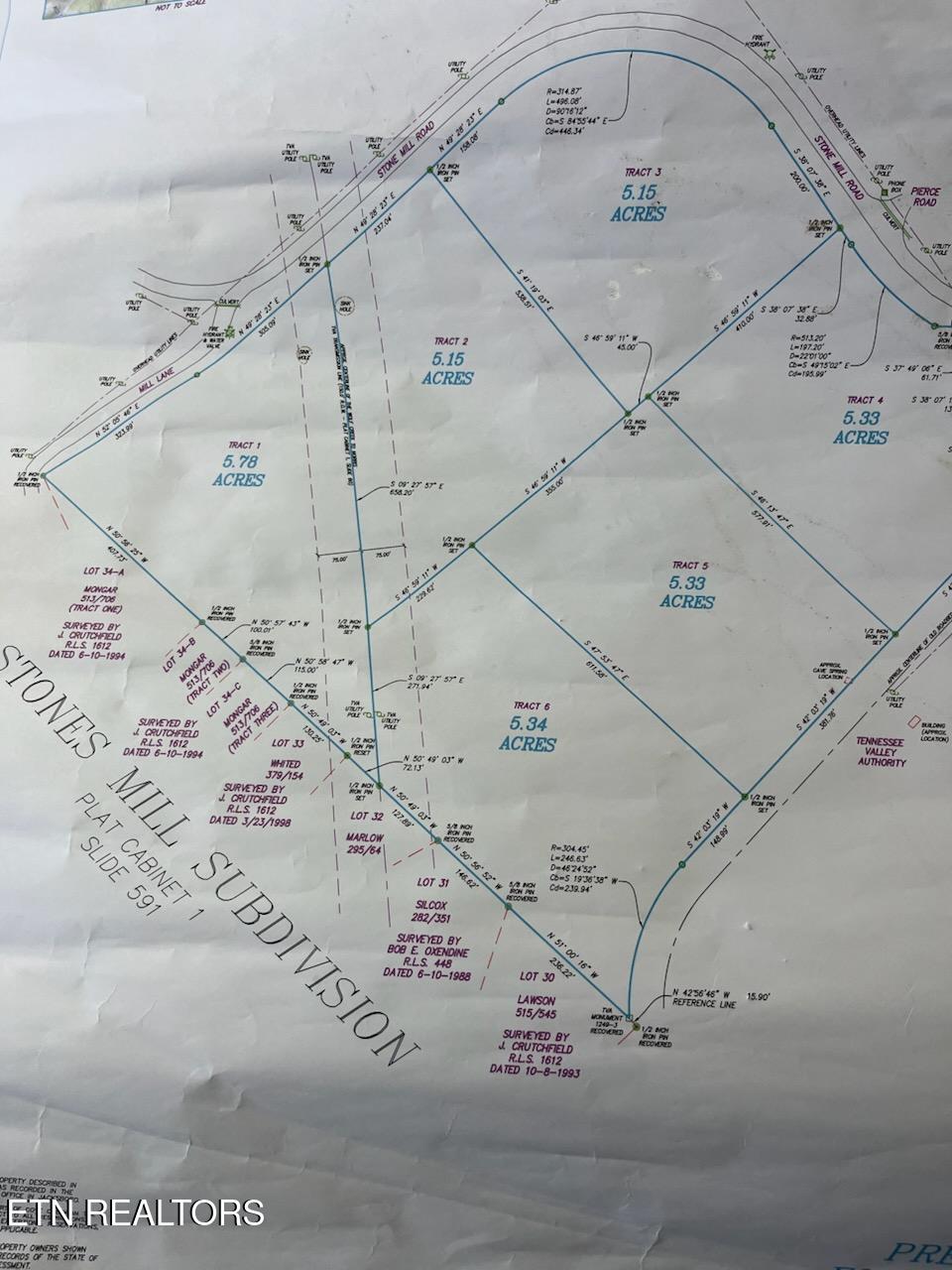 Stone Mill Tracts 5 & 6 Road Jacksboro TN 37757