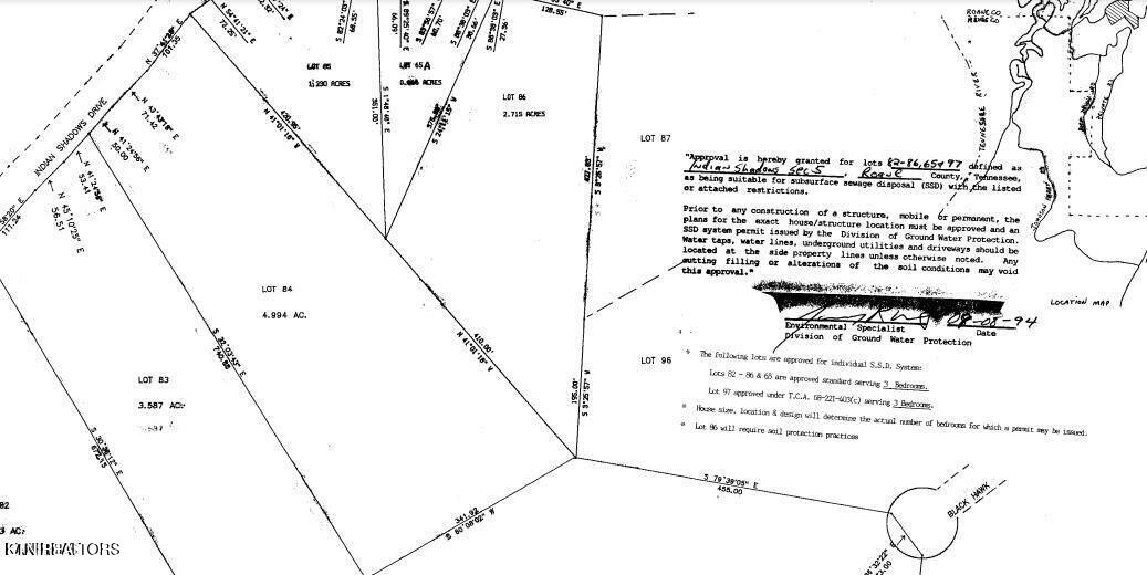 Lot 84 Indian Shadows Drive Off Drive Ten Mile TN 37880