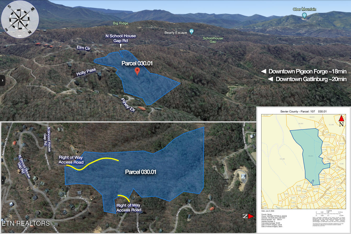 3 Tracts Wilson Hollow Way Sevierville TN 37876