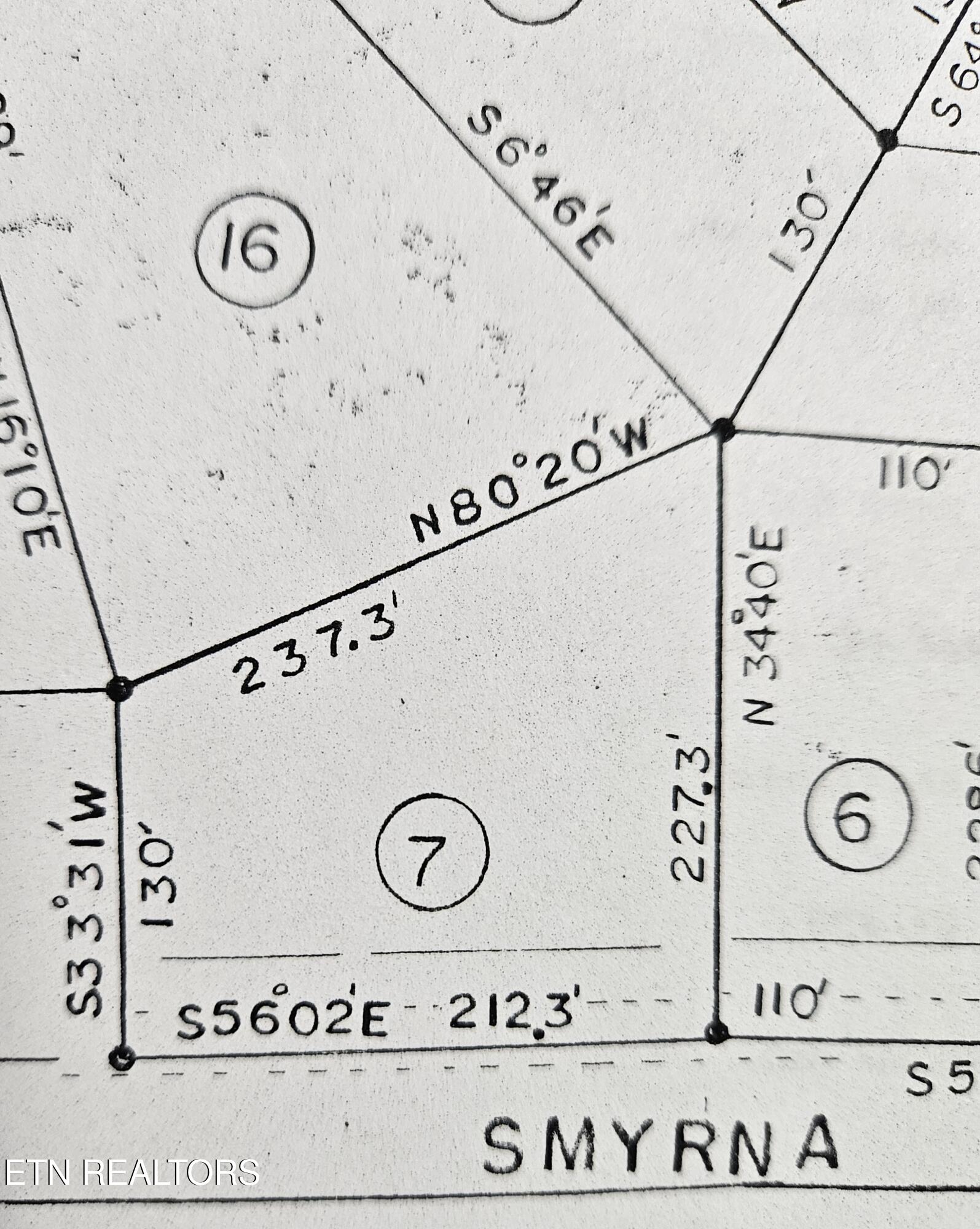Lot 7 Smyrna Road Evensville TN 37332