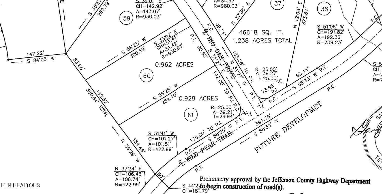 Lot 61 Big Oak Drive Dandridge TN 37725
