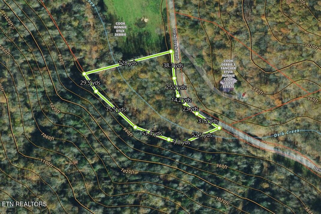 Delk Creek Road Pall Mall TN 38577