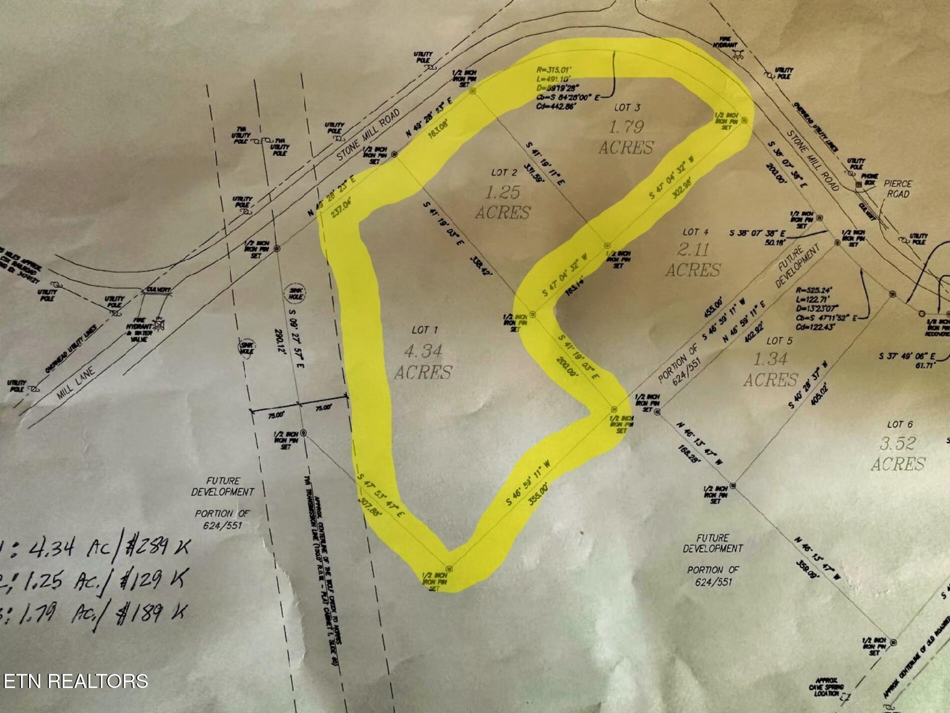 Stone Mill Road Lot 2 Jacksboro TN 37757