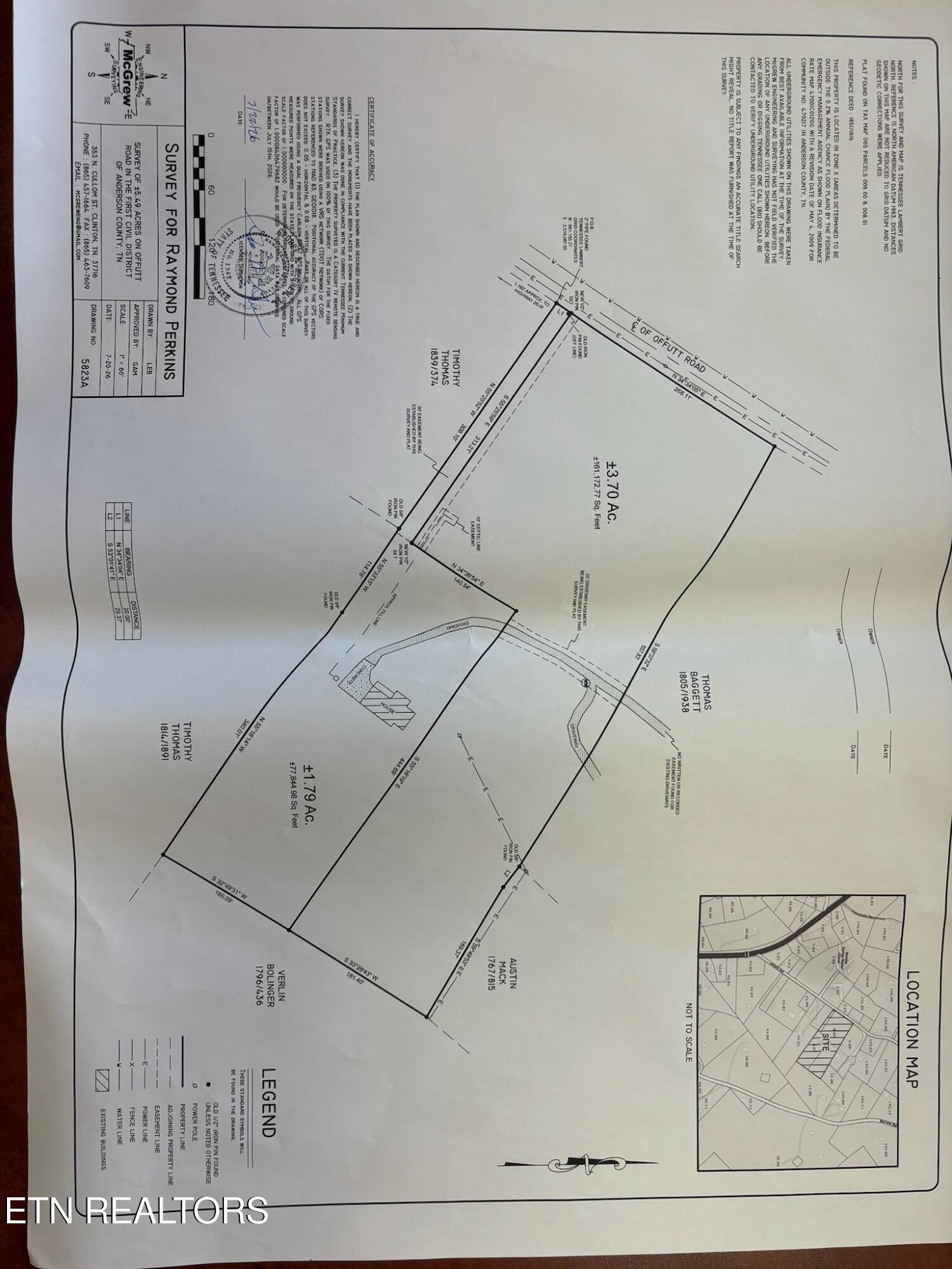 Offutt Road Clinton TN 37716