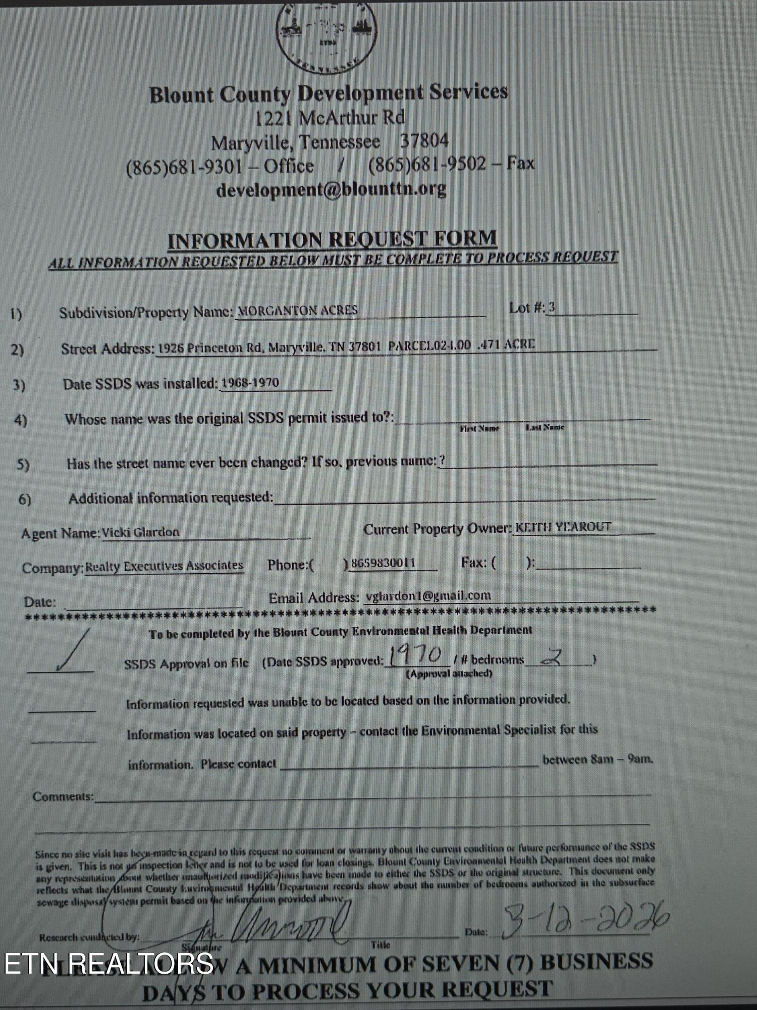 1926 Princeton Road Maryville TN 37801