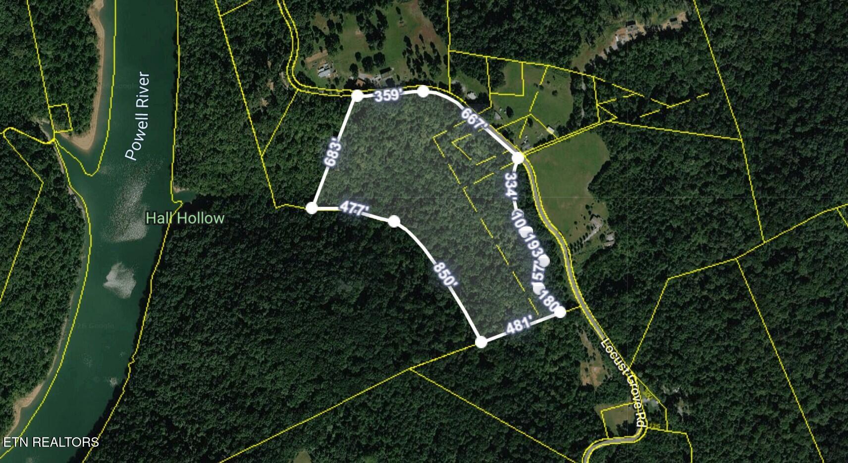 Locust Grove Road New Tazewell TN 37825