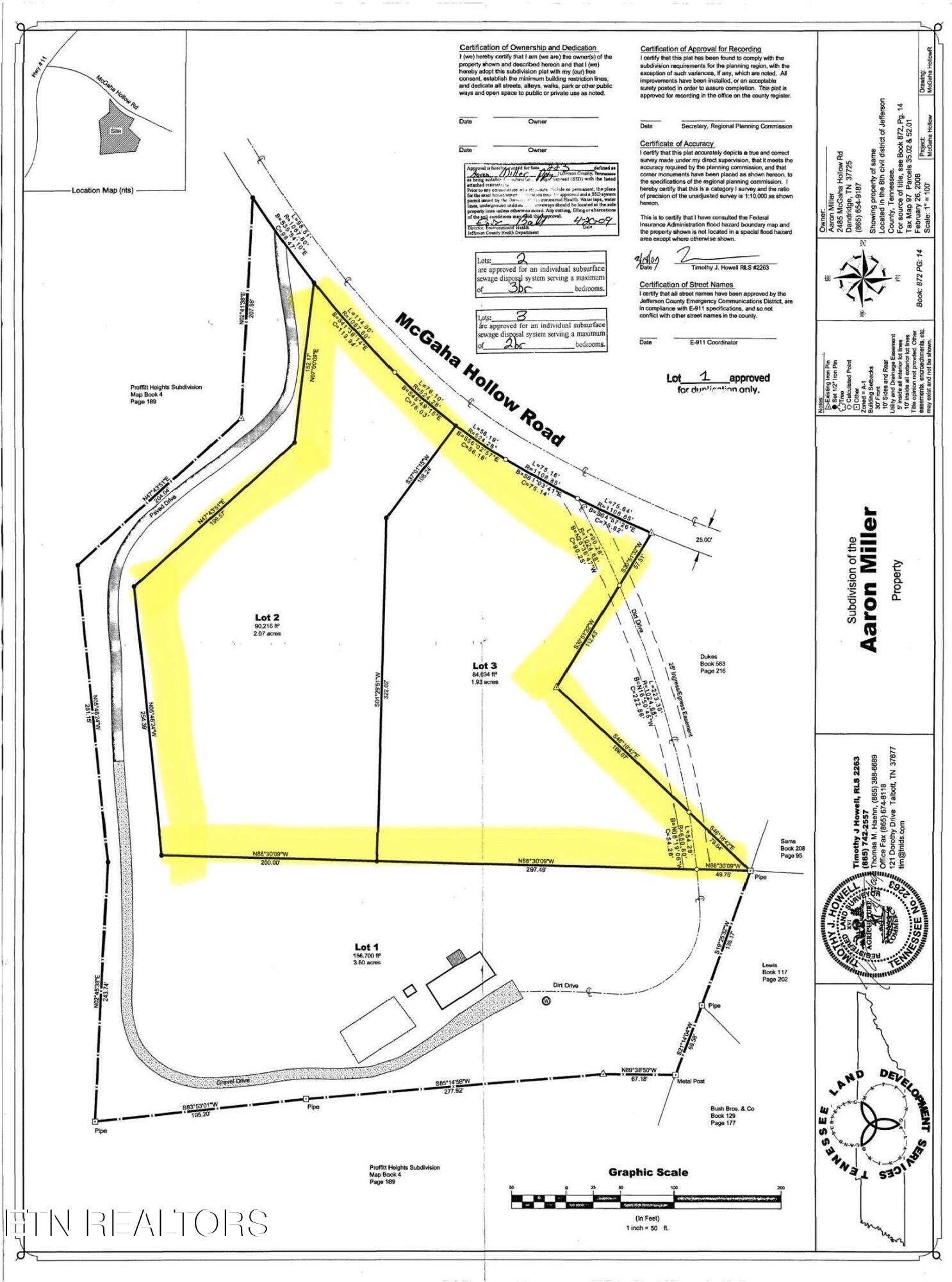 Mcgaha Hollow Road Dandridge TN 37725