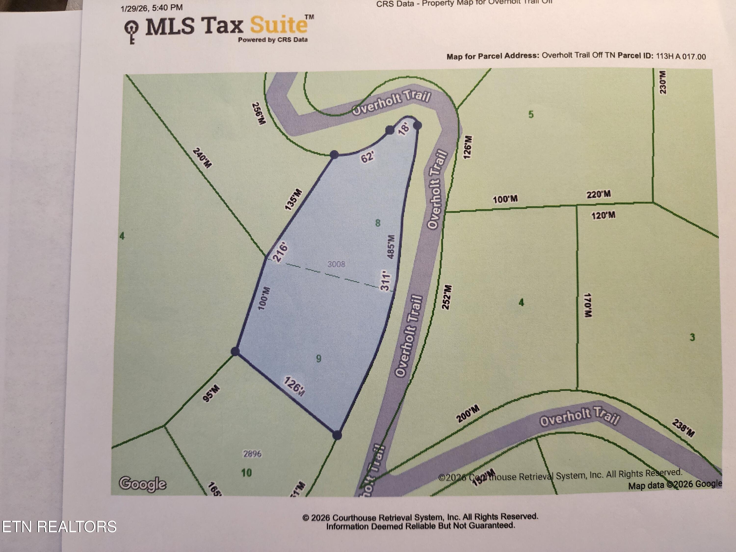 3008 Overholt Trl Lot 8r Sevierville TN 37862