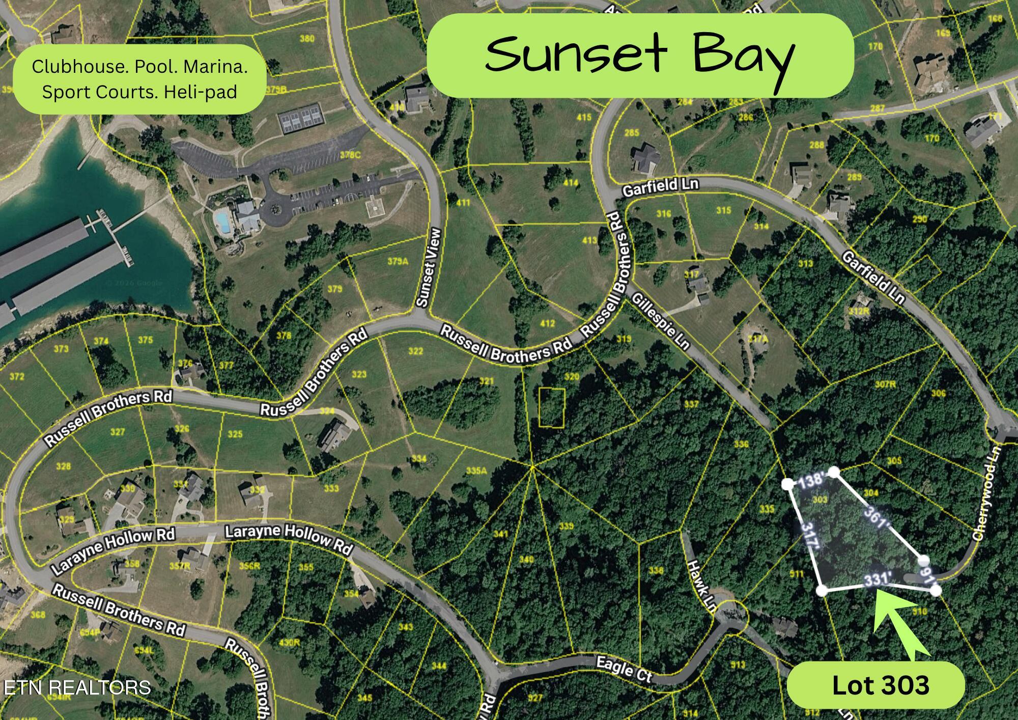 Lot 303 Cherrywood Lane Sharps Chapel TN 37866