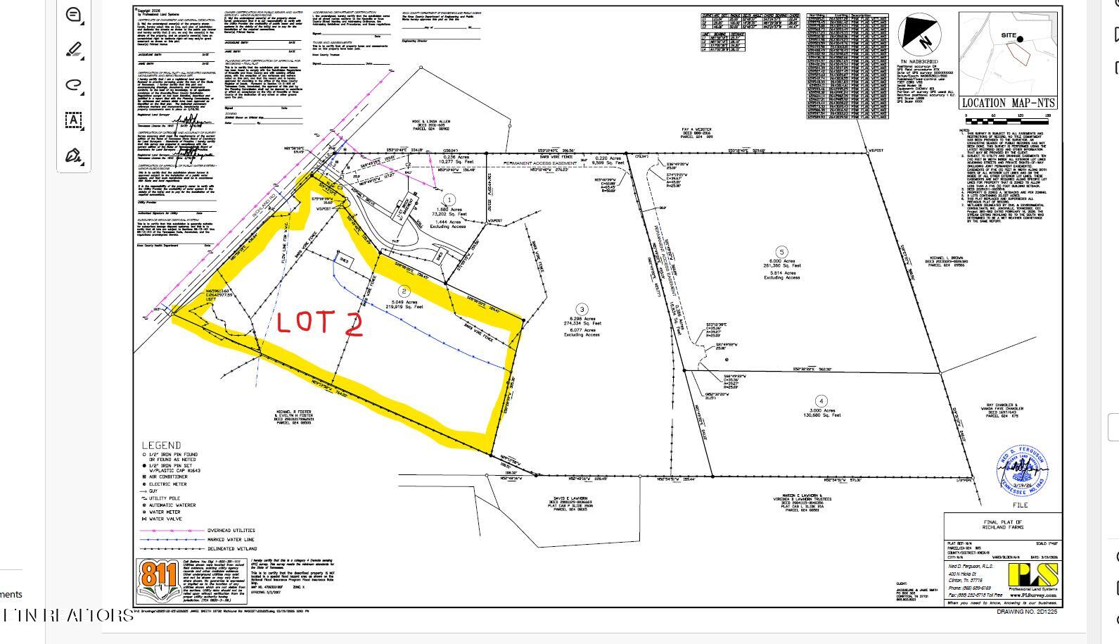 Lot 2 Richland Road Mascot TN 37806