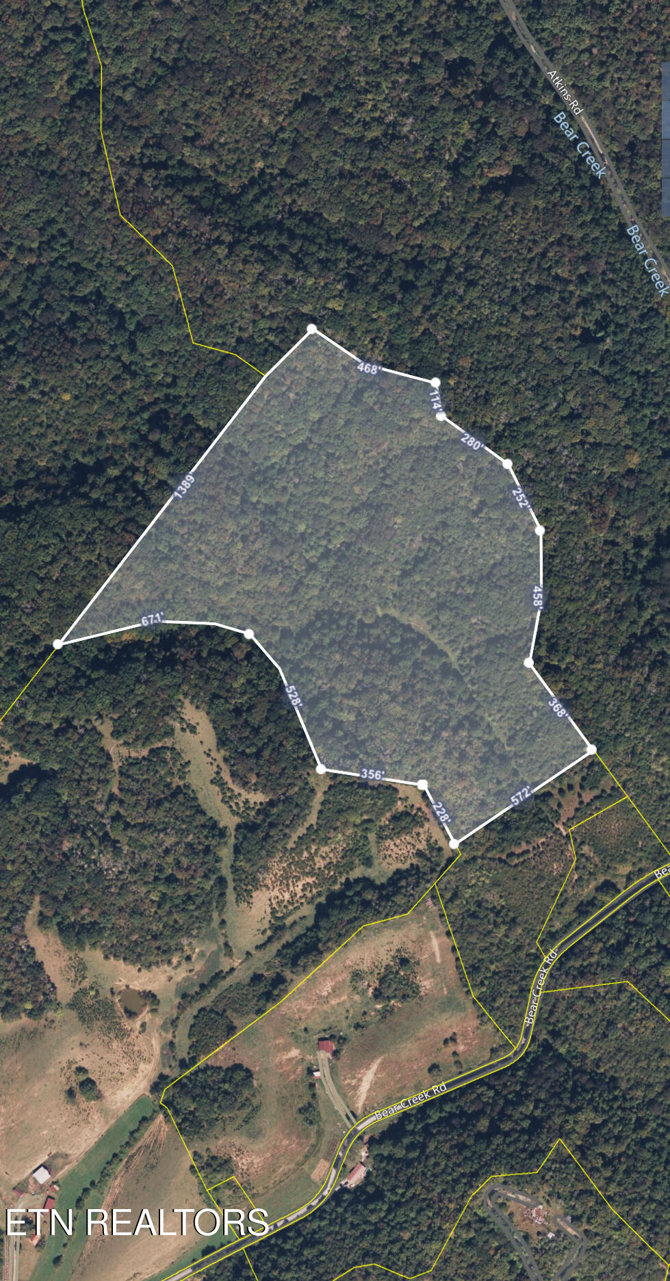 Bear Creek Road Bybee TN 37713