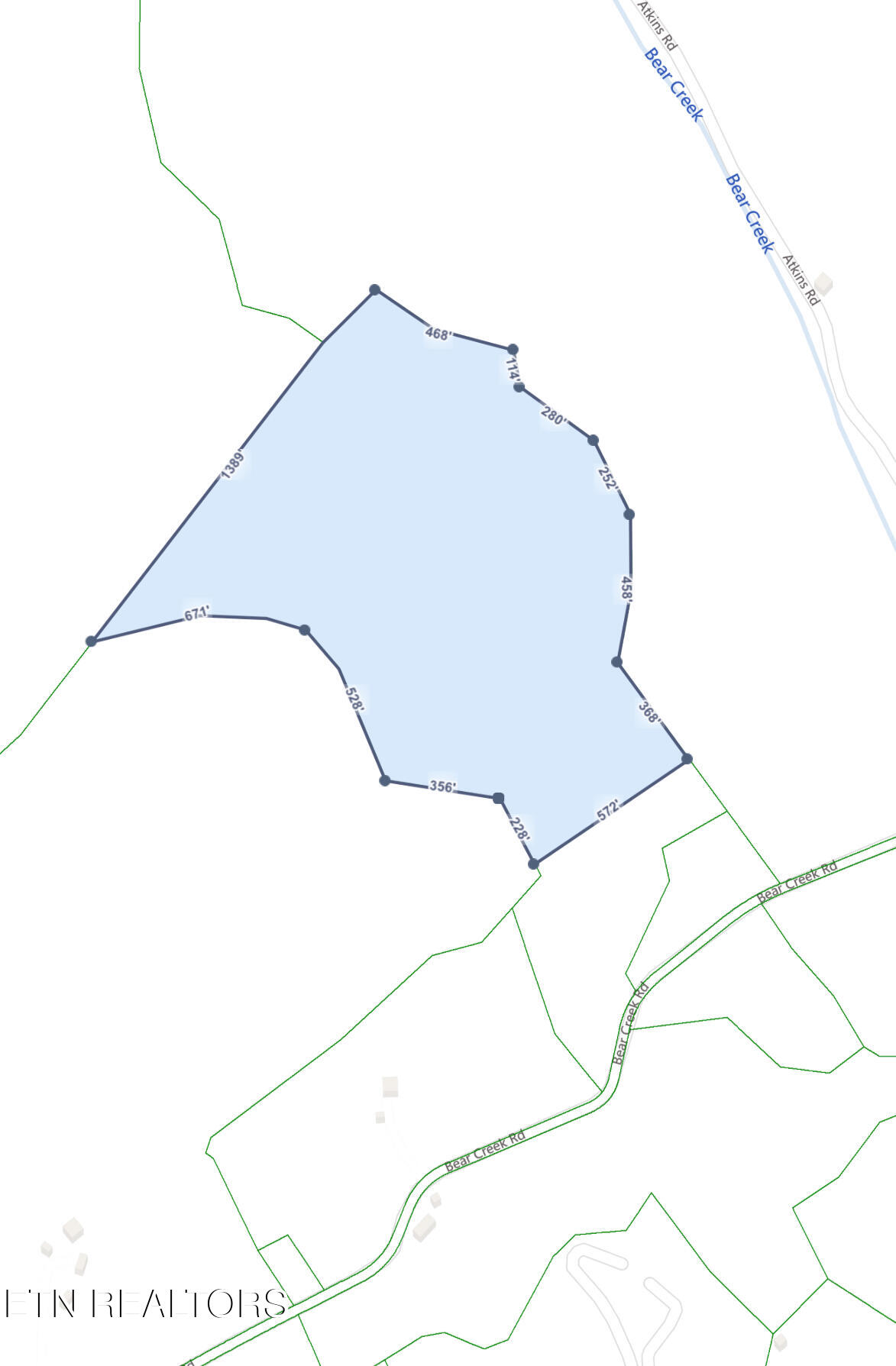 Bear Creek Road Bybee TN 37713