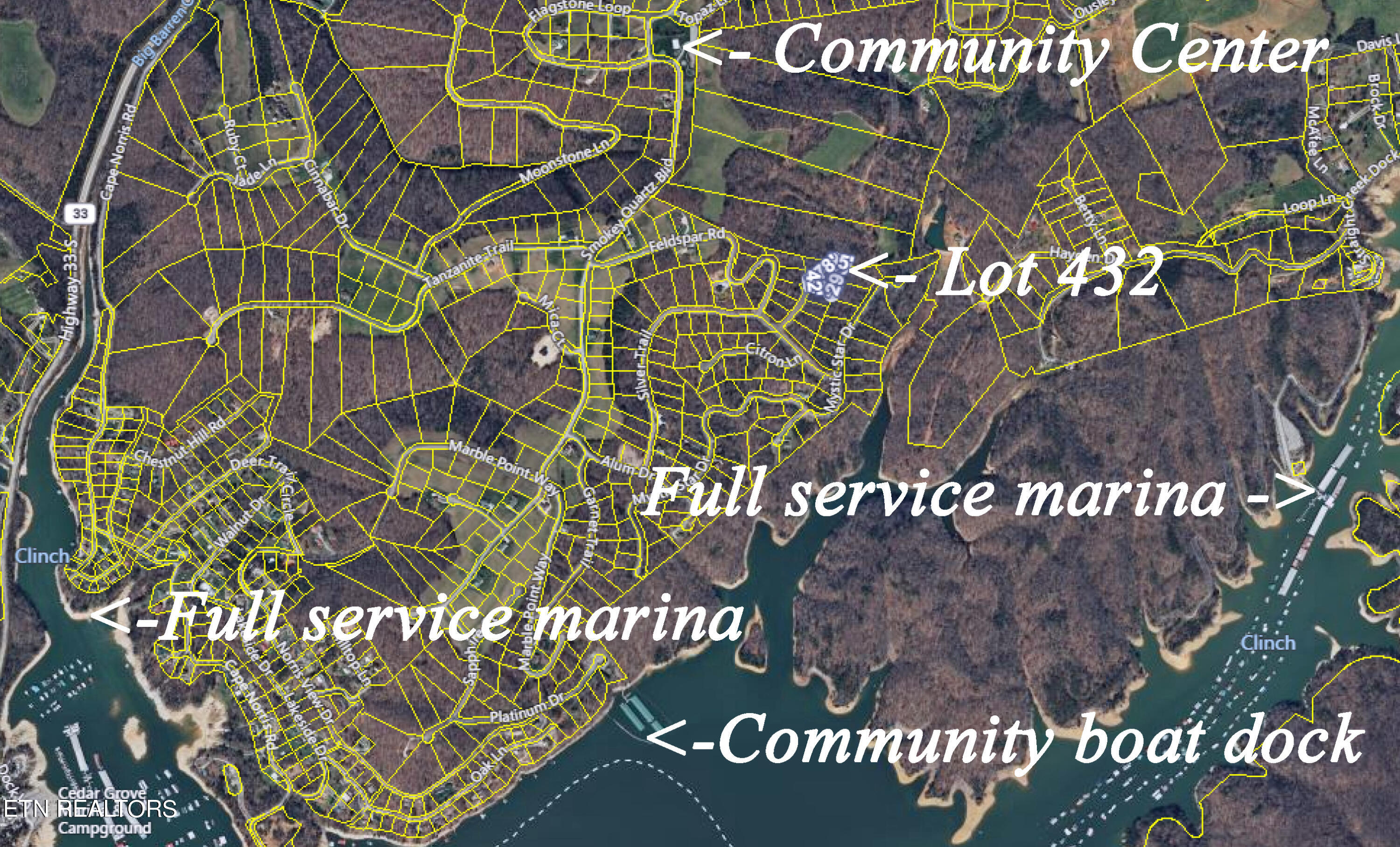 Lot 432 Beryl Court New Tazewell TN 37825