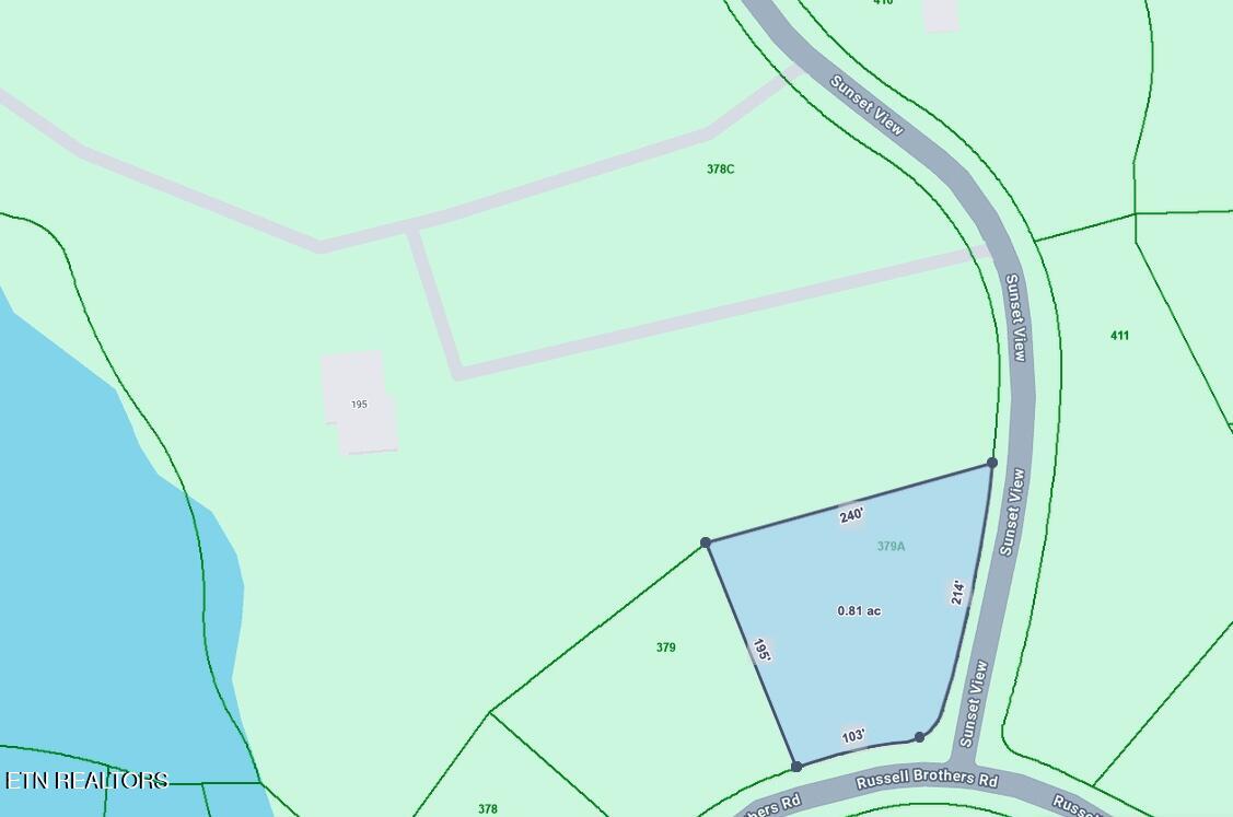 Lot 379a Russell Brothers Road Sharps Chapel TN 37866