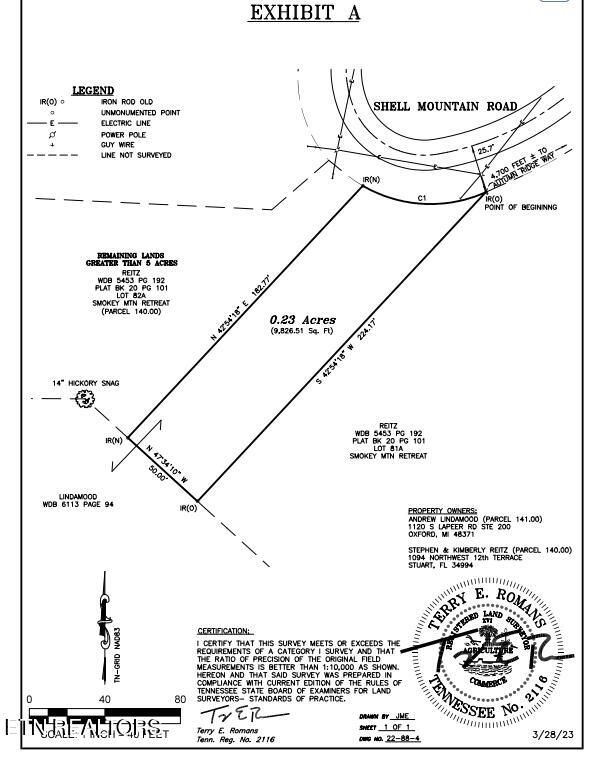 Off Sharp Road/shell Mountain Sevierville TN 37876