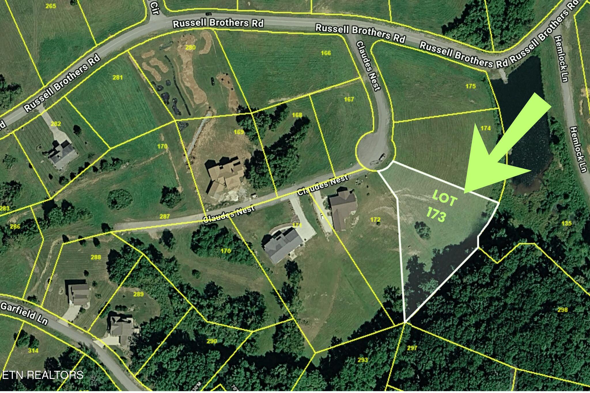 Lot 173 Claudes Nest Sharps Chapel TN 37866