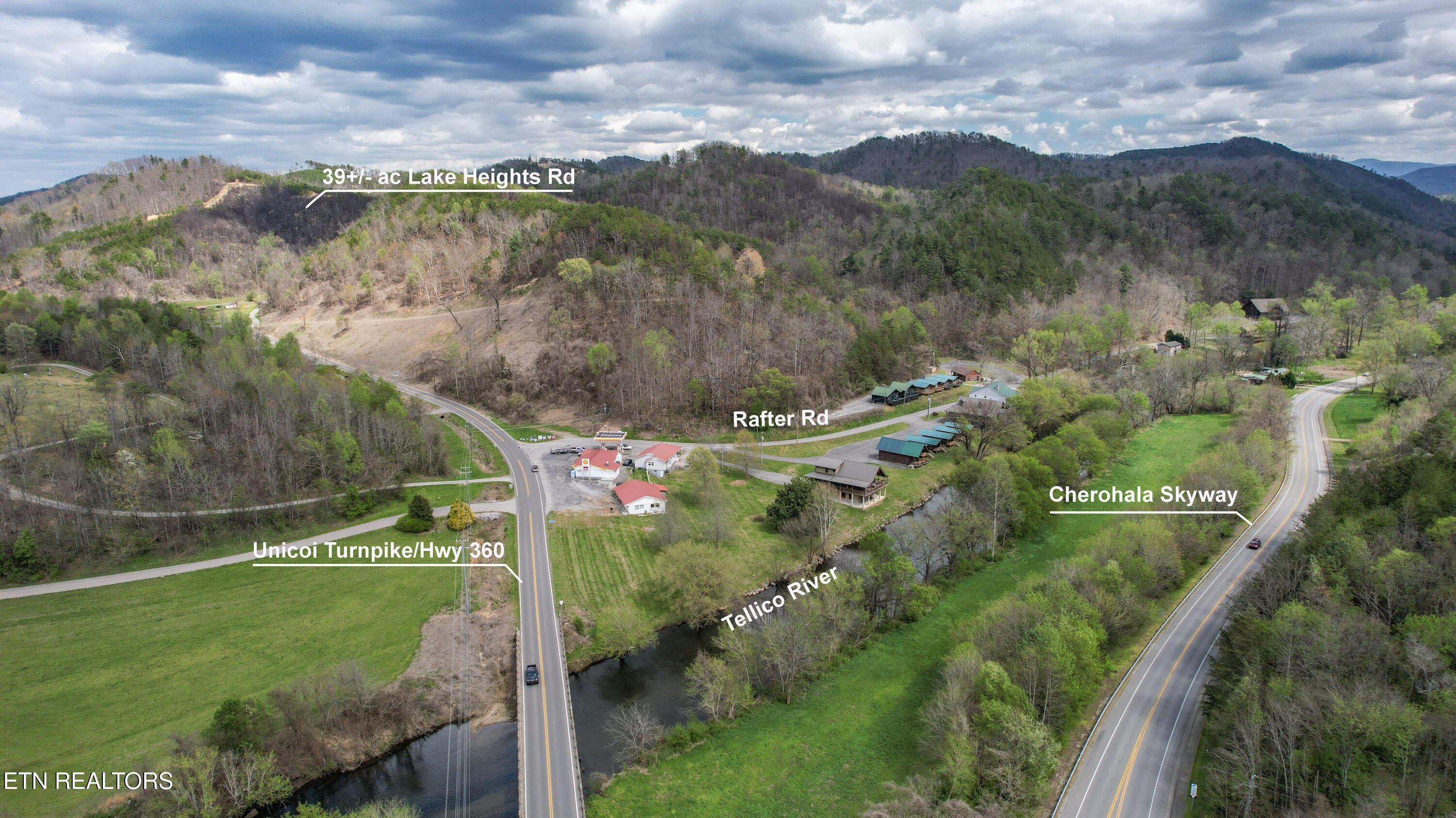 39.02 Ac Lake Heights Road Tellico Plains TN 37385