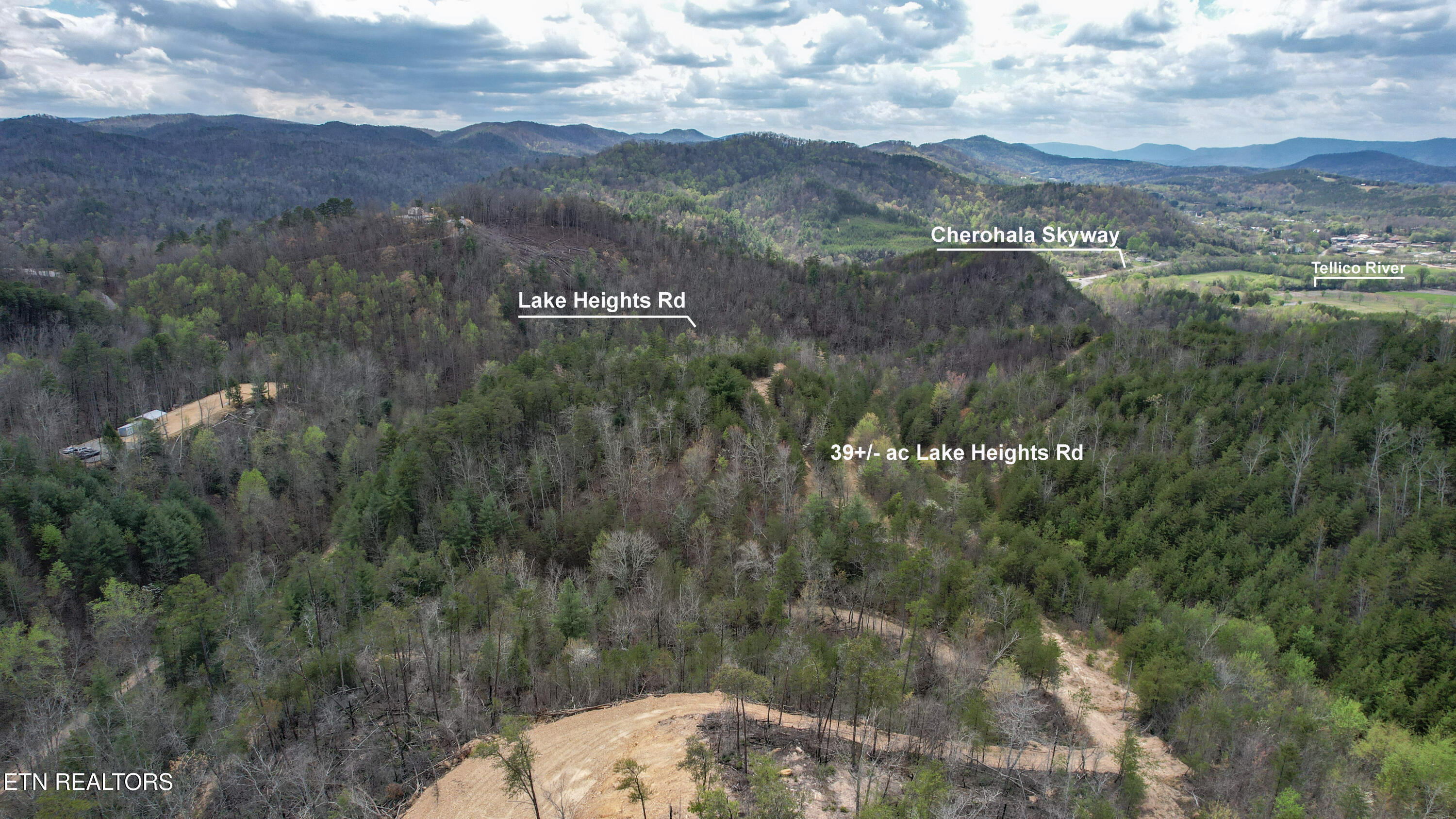 39.02 Ac Lake Heights Road Tellico Plains TN 37385