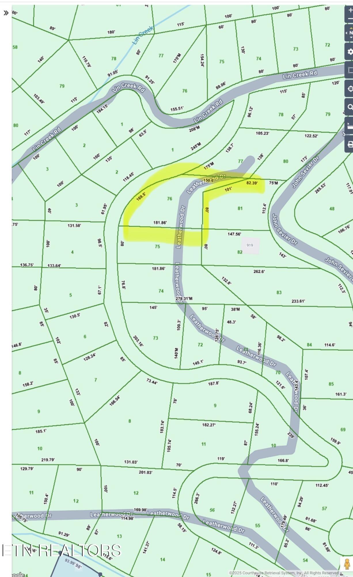 Lot 76 Leatherwood Drive Sevierville TN 37876
