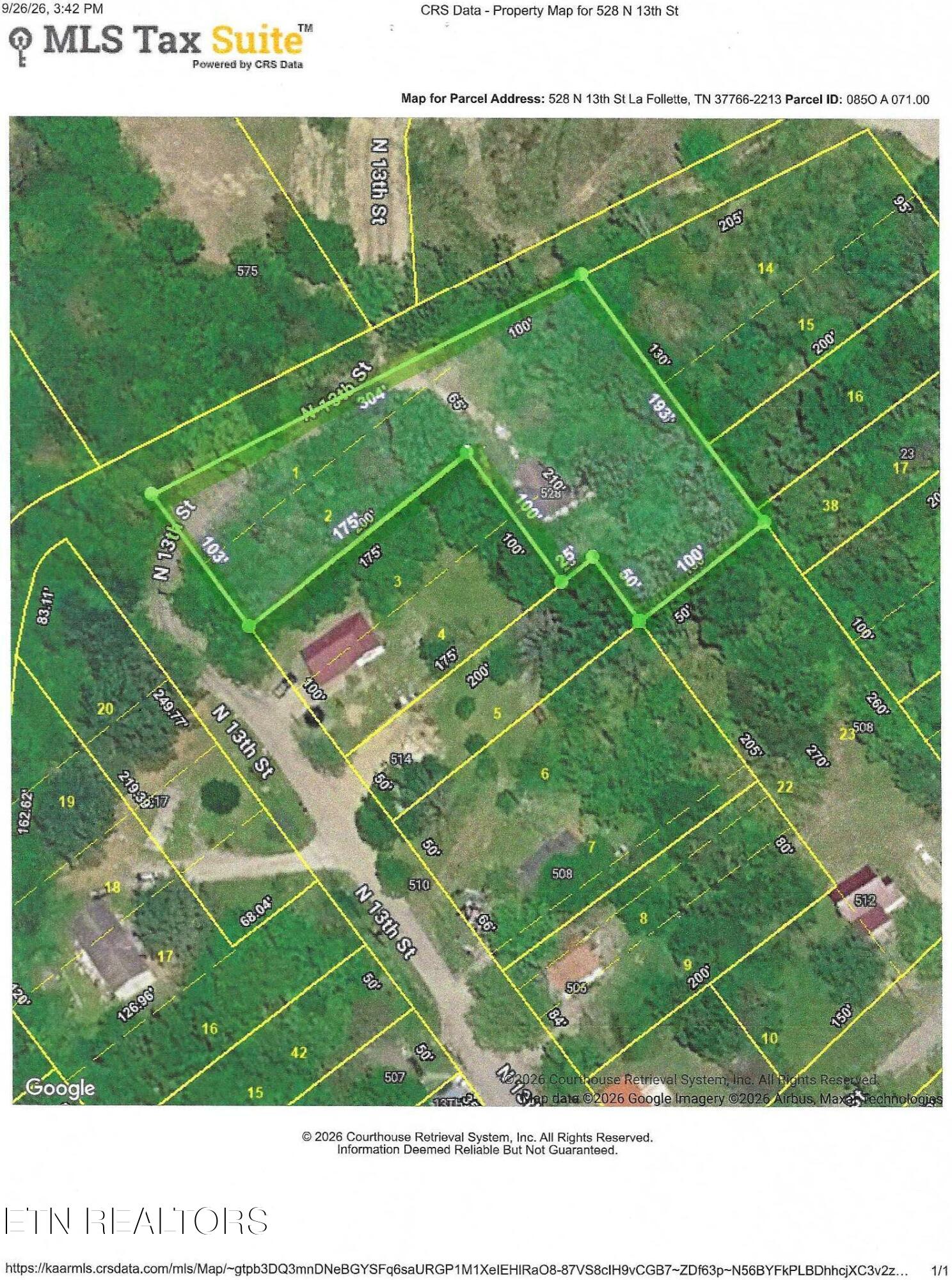 528 N 13th Street Lafollette TN 37766