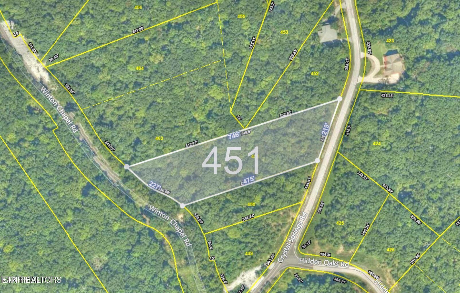 Lot 451 Crystal Springs Road Rockwood TN 37854