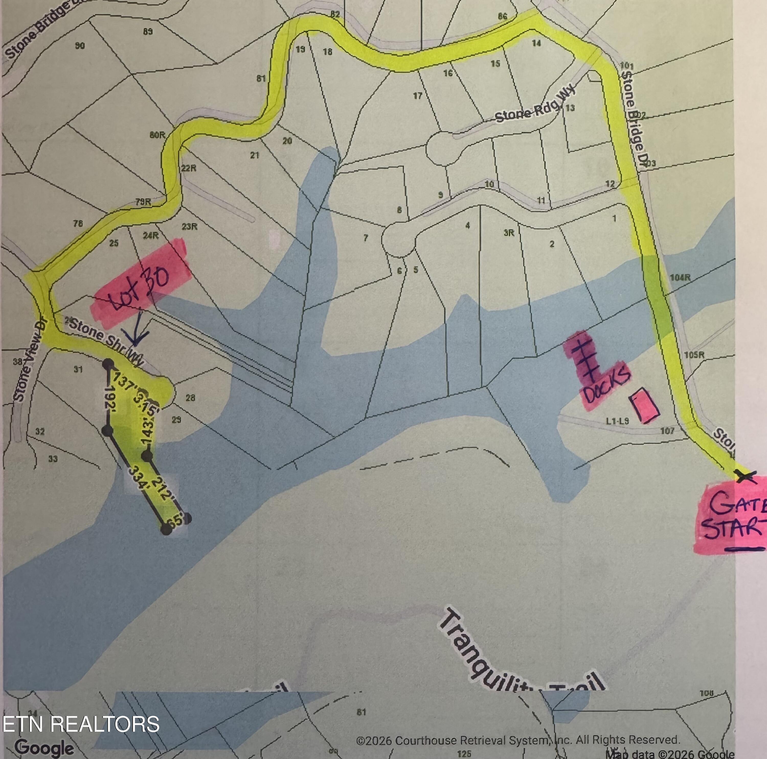 Lot 30 Stone Shore Way Dandridge TN 37725