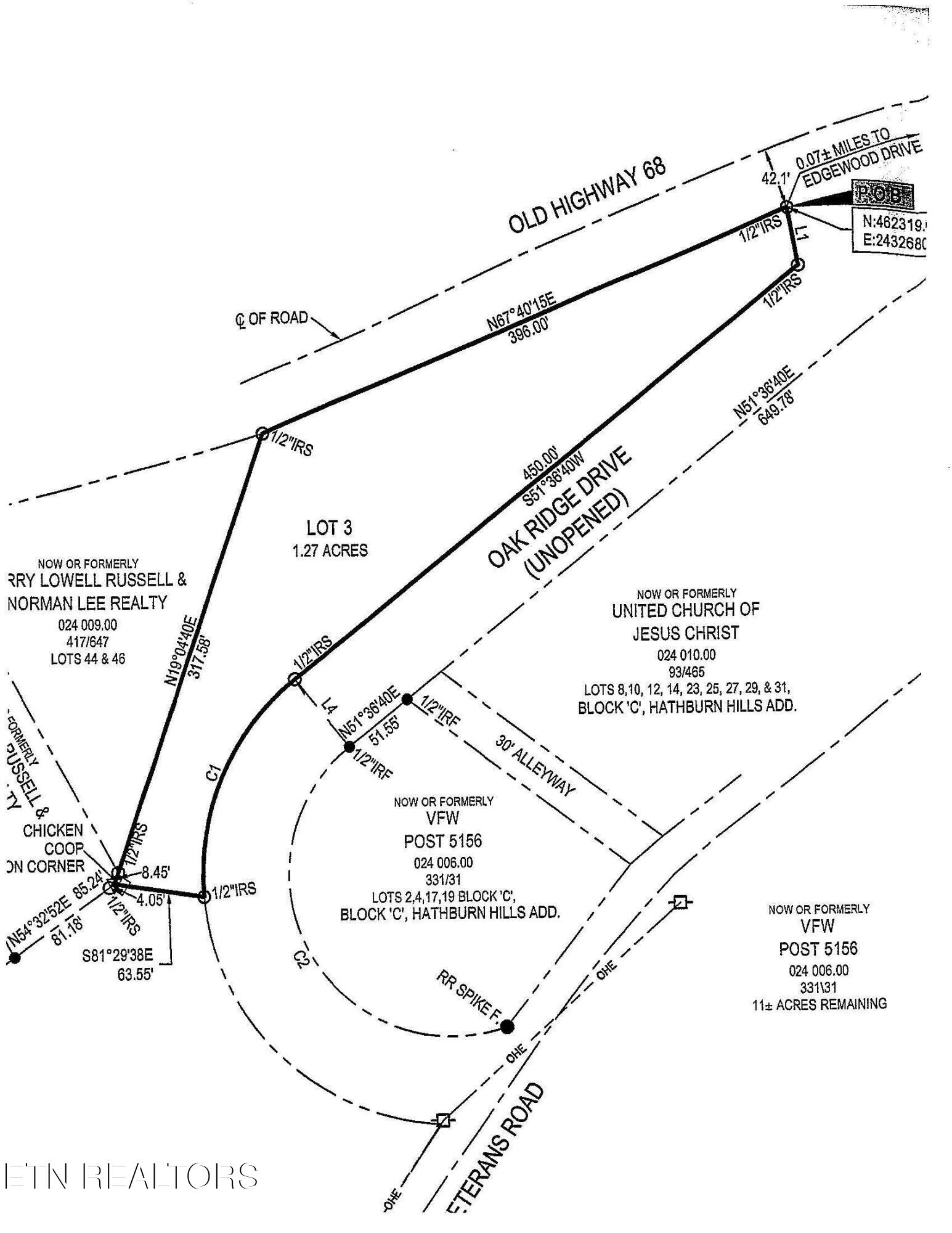 Old Highway 68 Lot 3 Sweetwater TN 37874